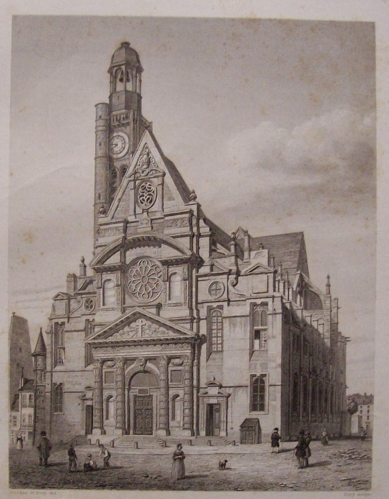 Eglise De St Etienne Du Mont A Paris