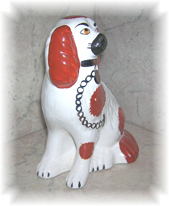 Staffordshire Porcelain Dog