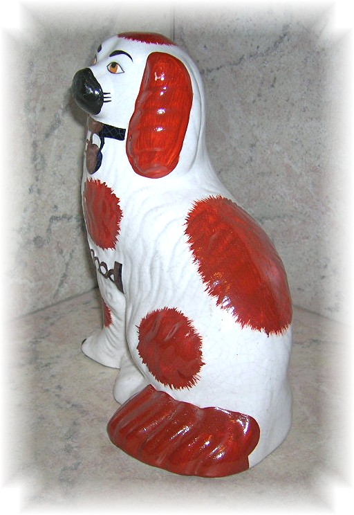 Staffordshire Porcelain Dog