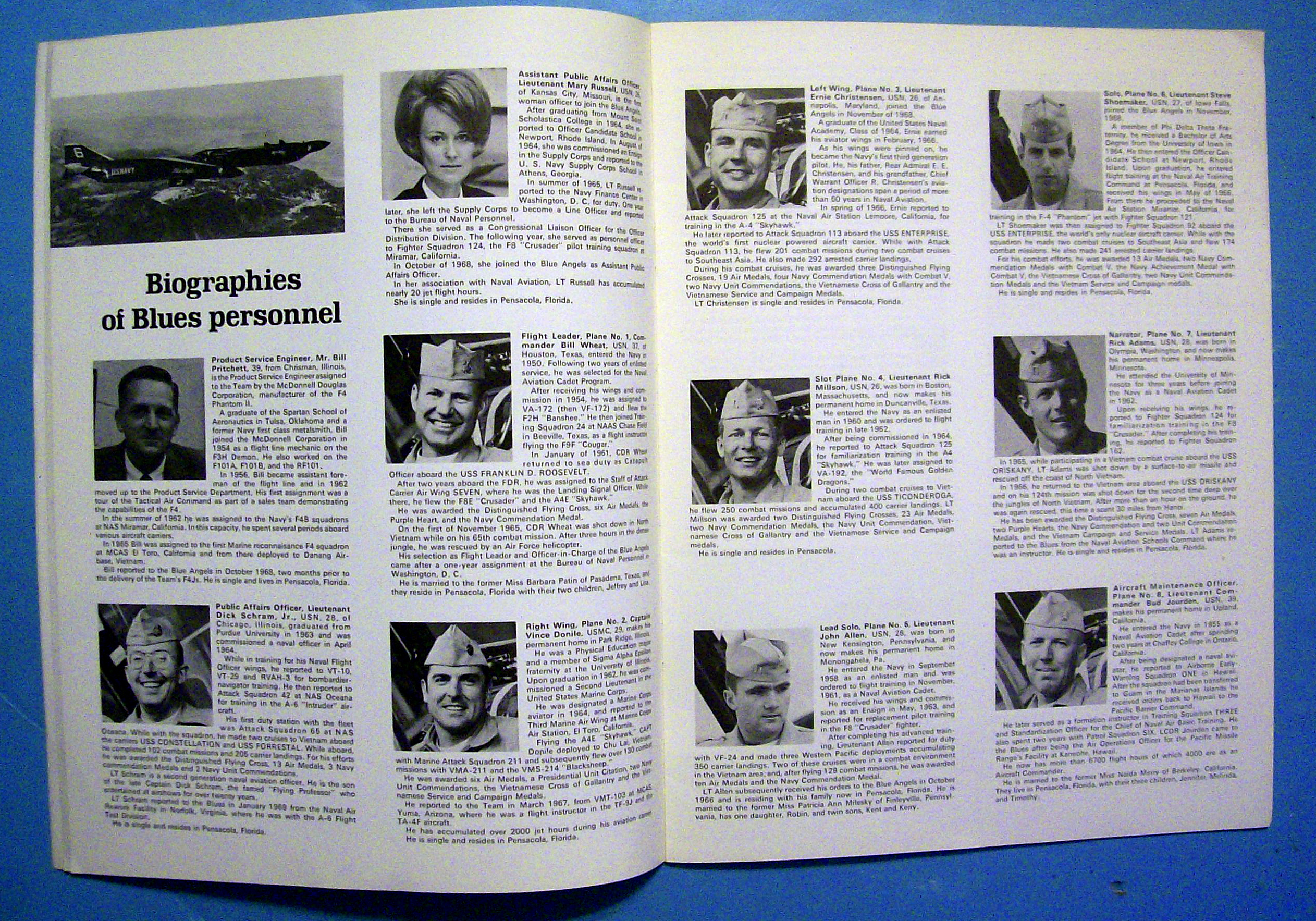 The Great Wind Air Show Souvenir Program  July 1969