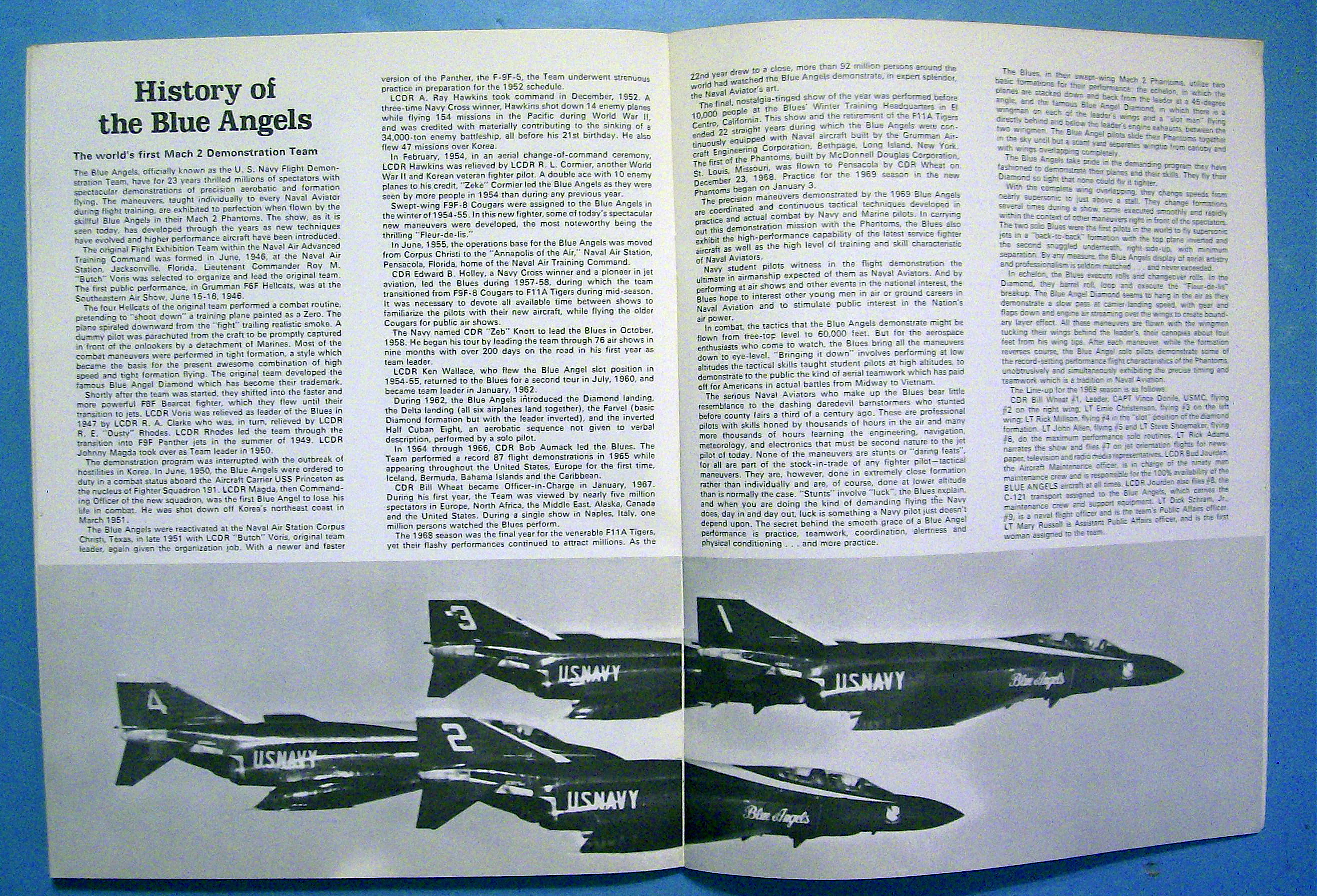 The Great Wind Air Show Souvenir Program  July 1969