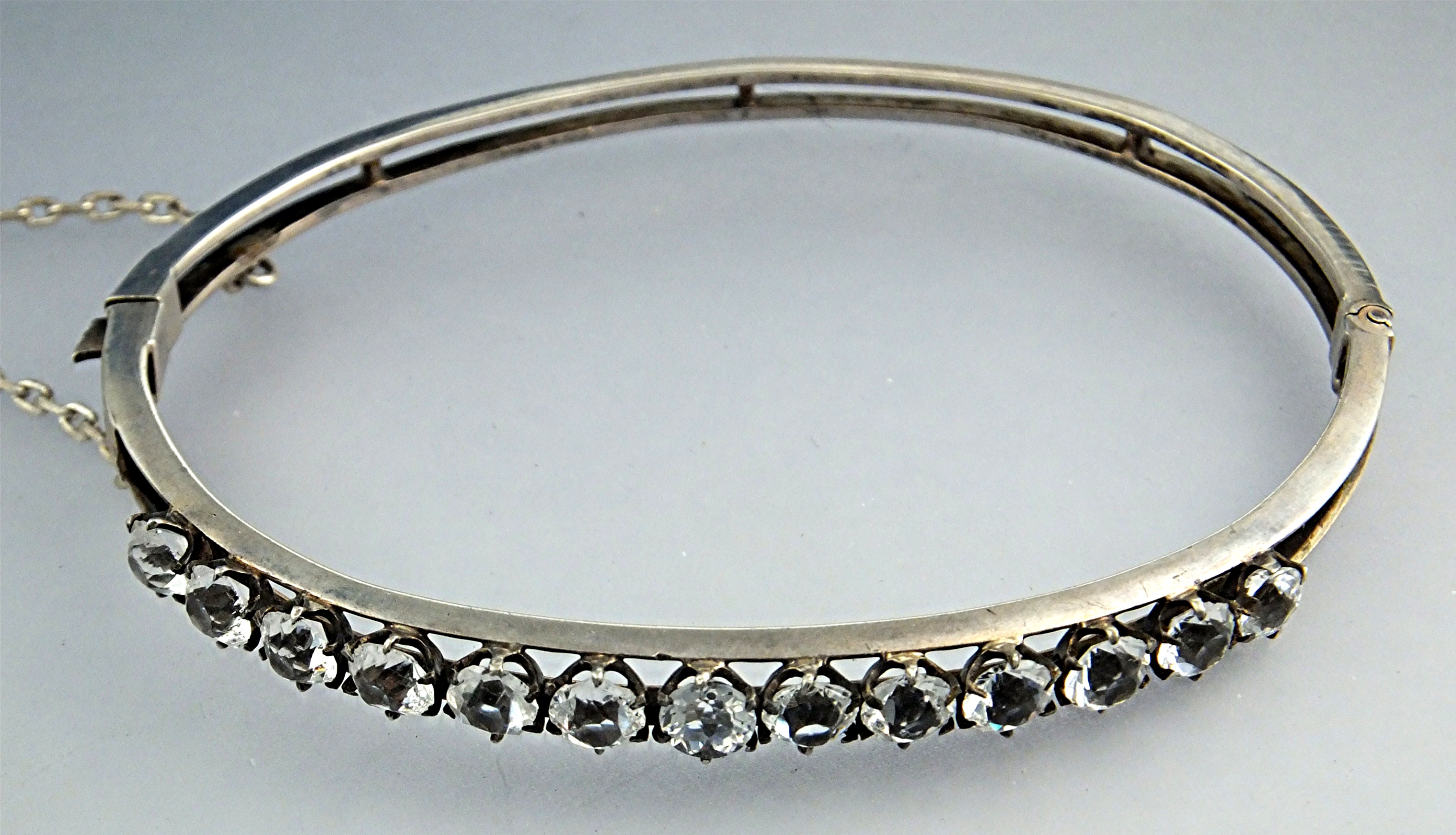 Bracelet Sterling Silver Antique Paste
