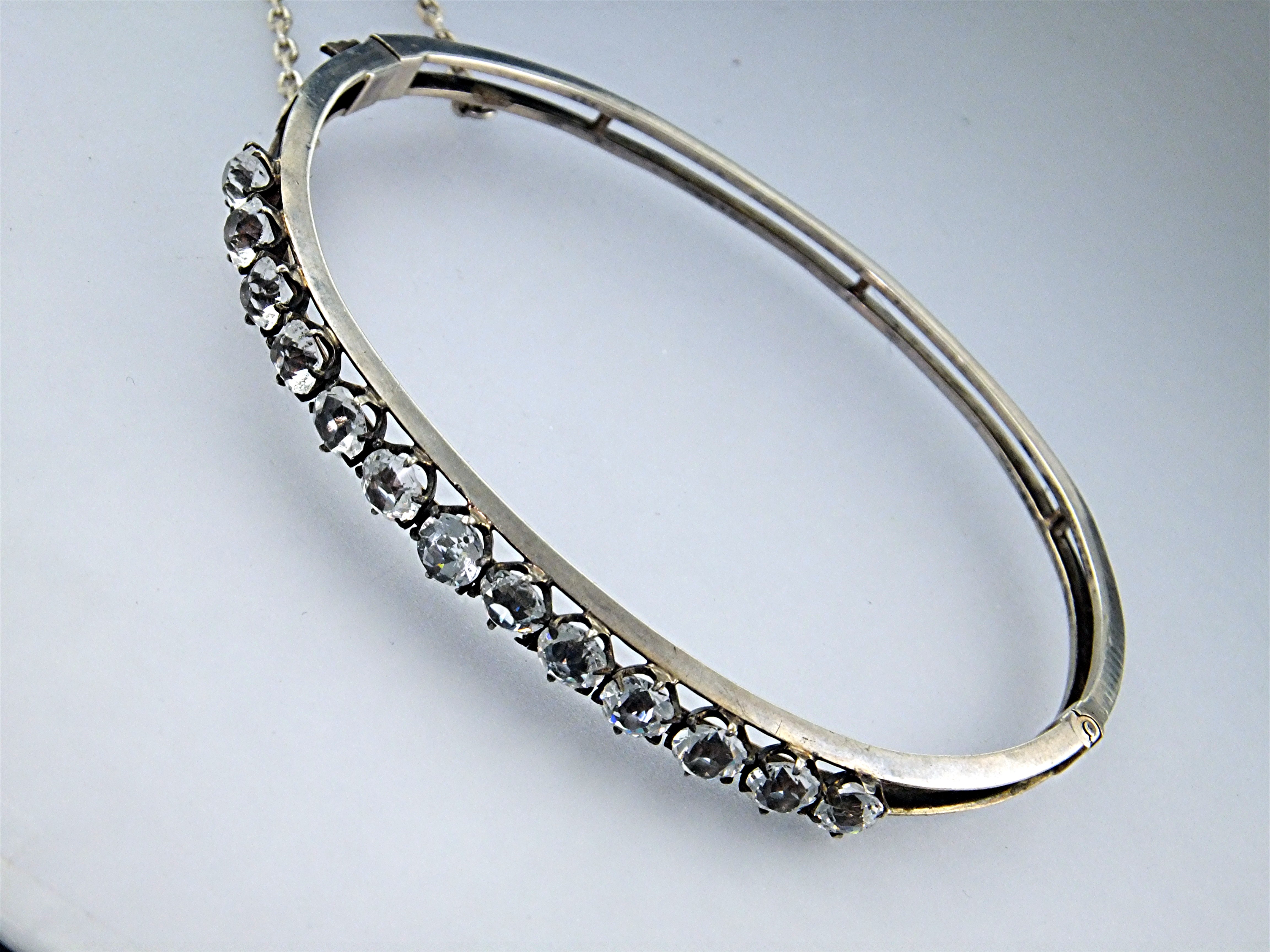 Bracelet Sterling Silver Antique Paste