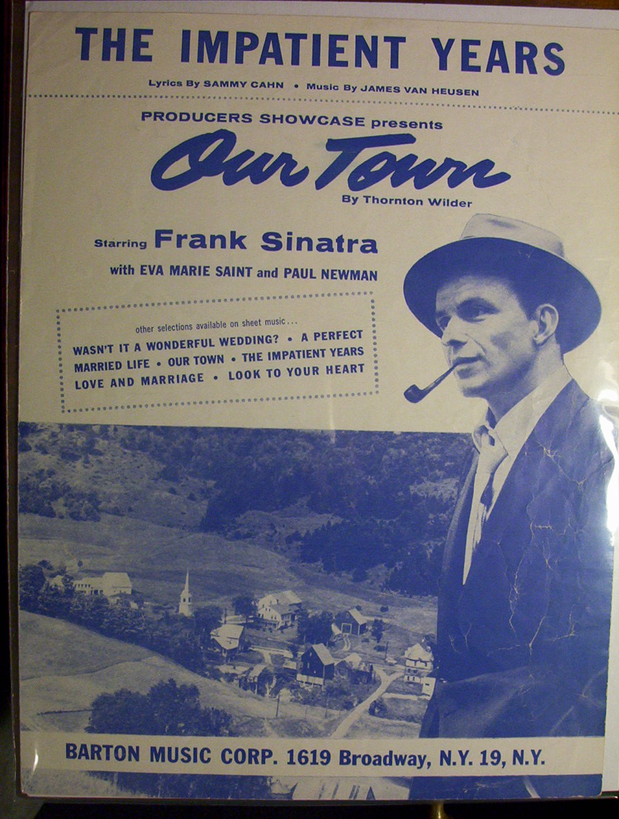 Sheet Music For 1955 The Impatient Years