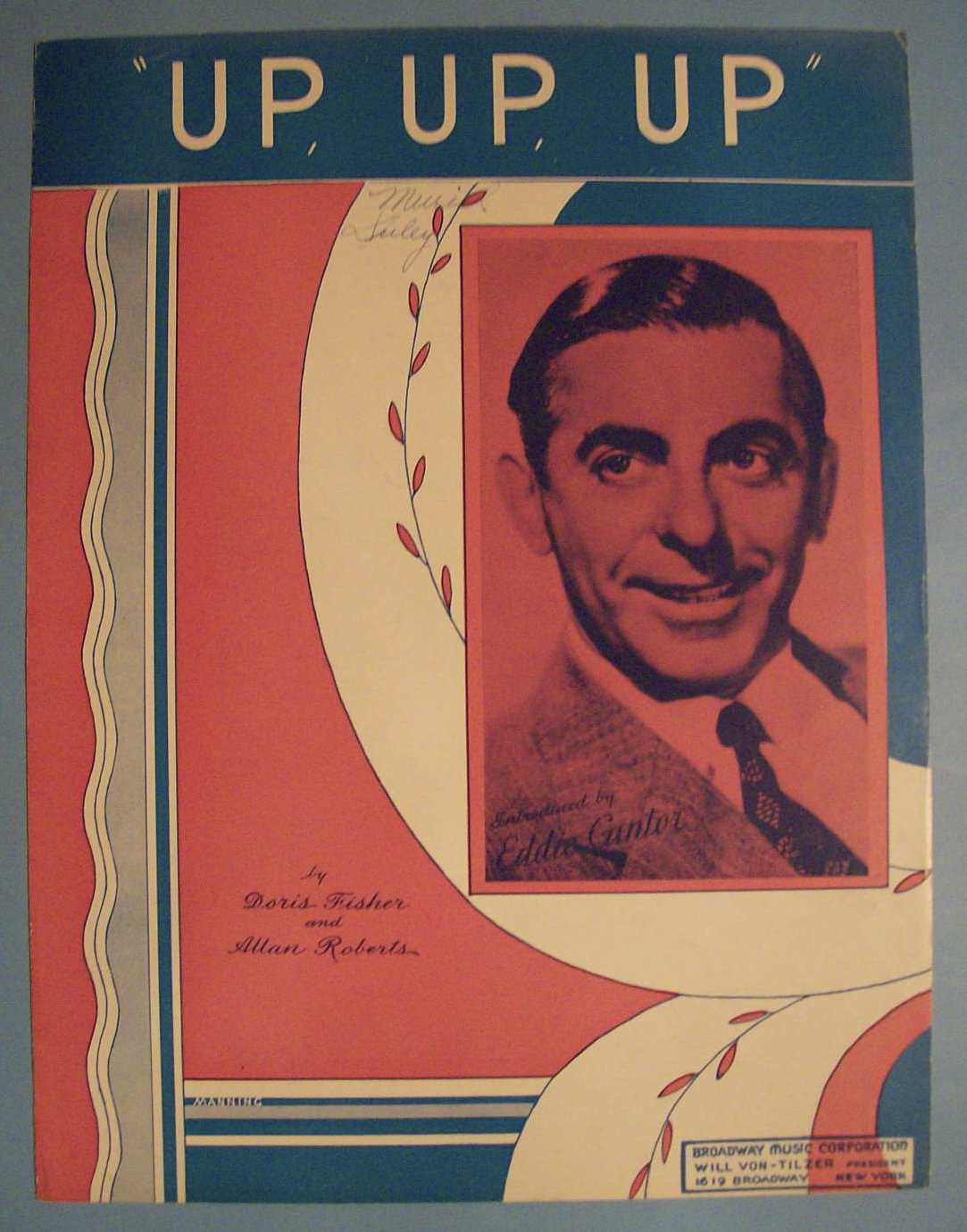 Sheet Music For 1944 Up, Up, Up