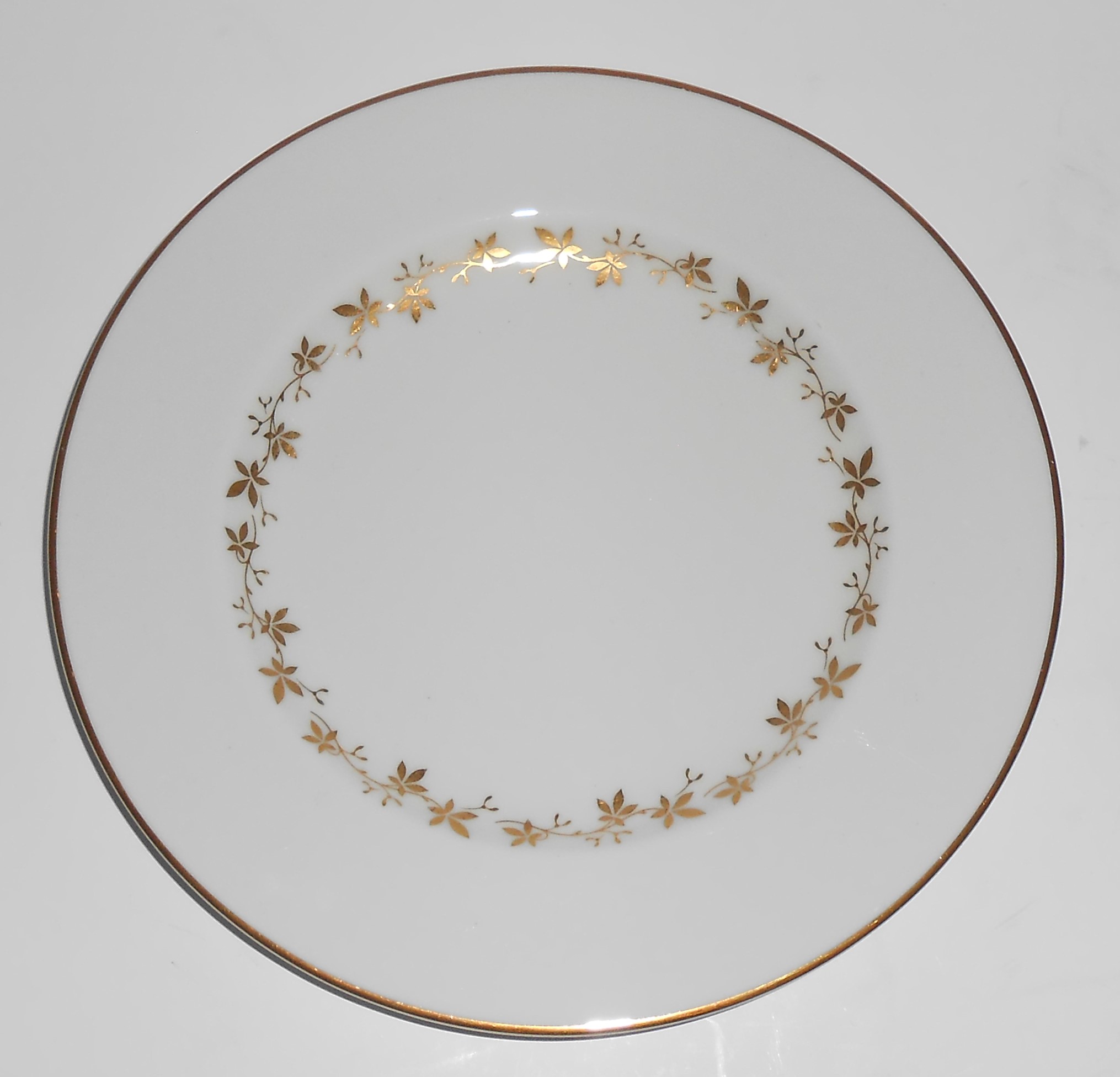 Royal Doulton China Gold Band Citadel Bread Plate
