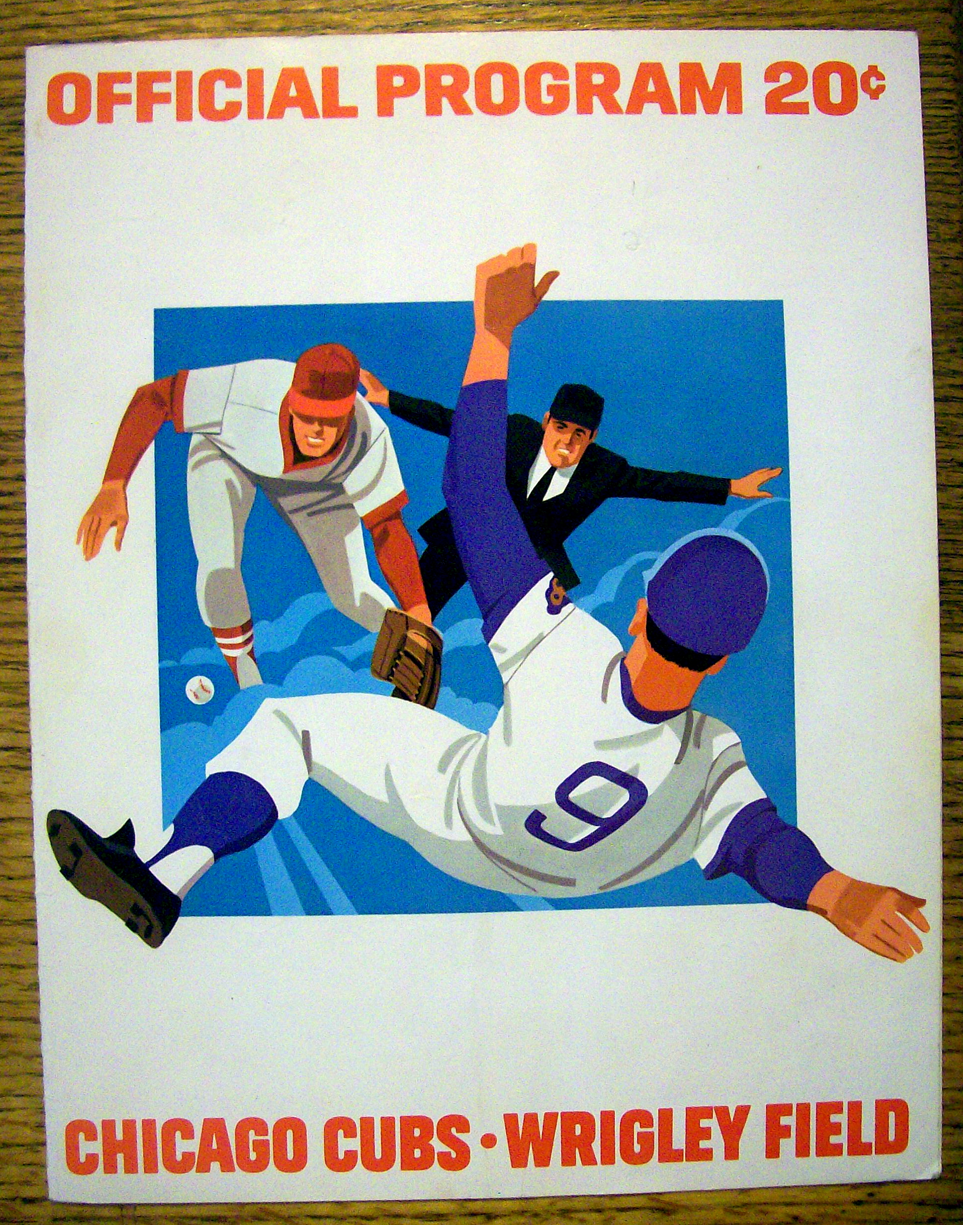 Chicago Cubs vs. Montreal Expos Scorecard April 1974