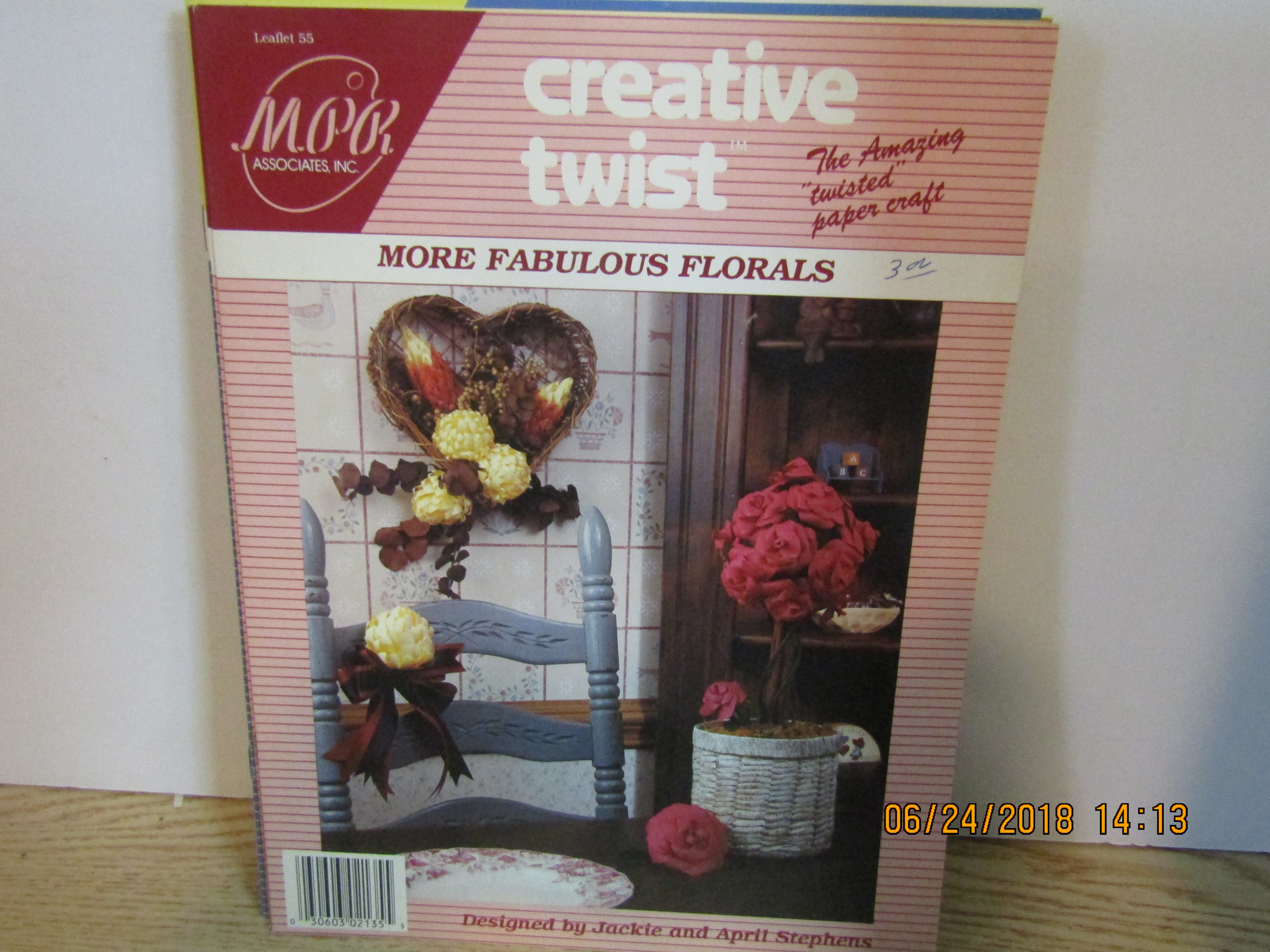 Creative Twist Paper Craft Book More Fabulous Florals