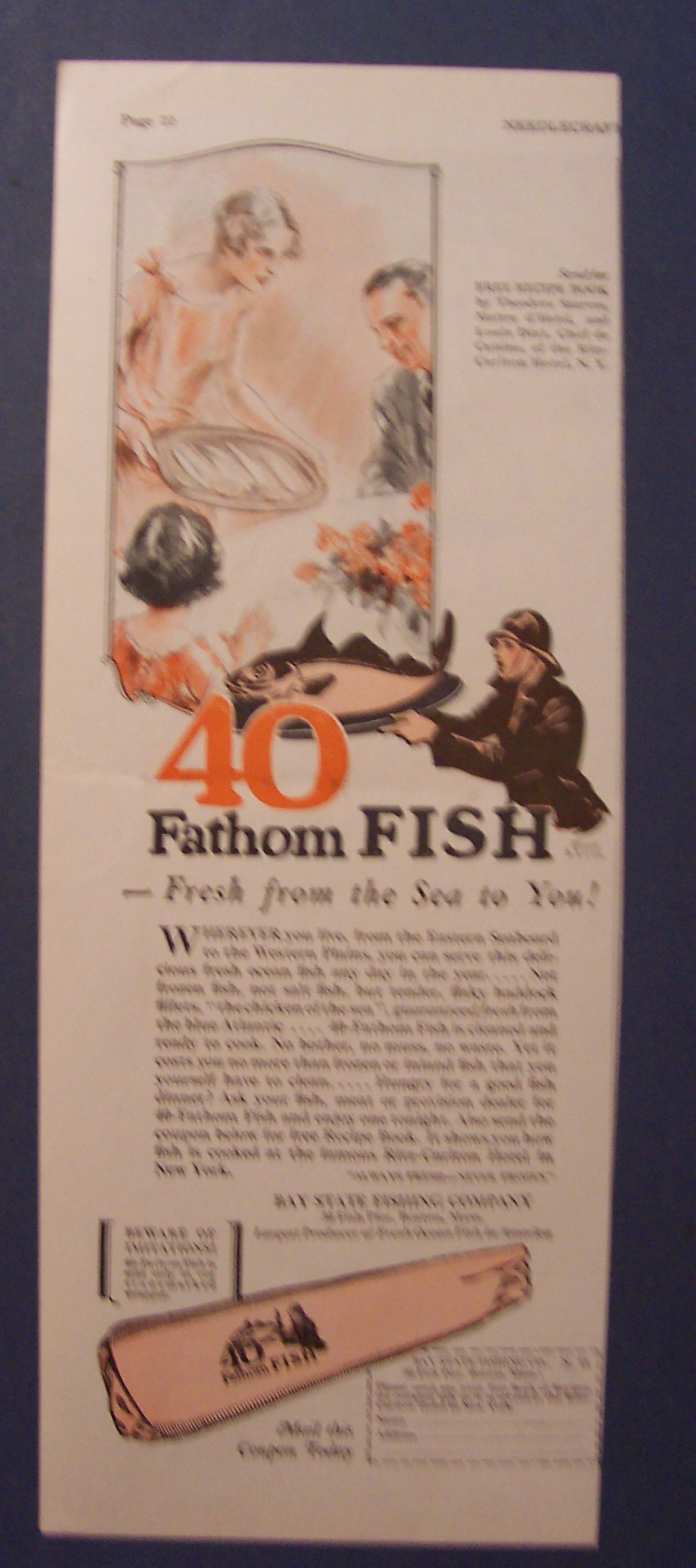 1927  40  Fathom  Fish