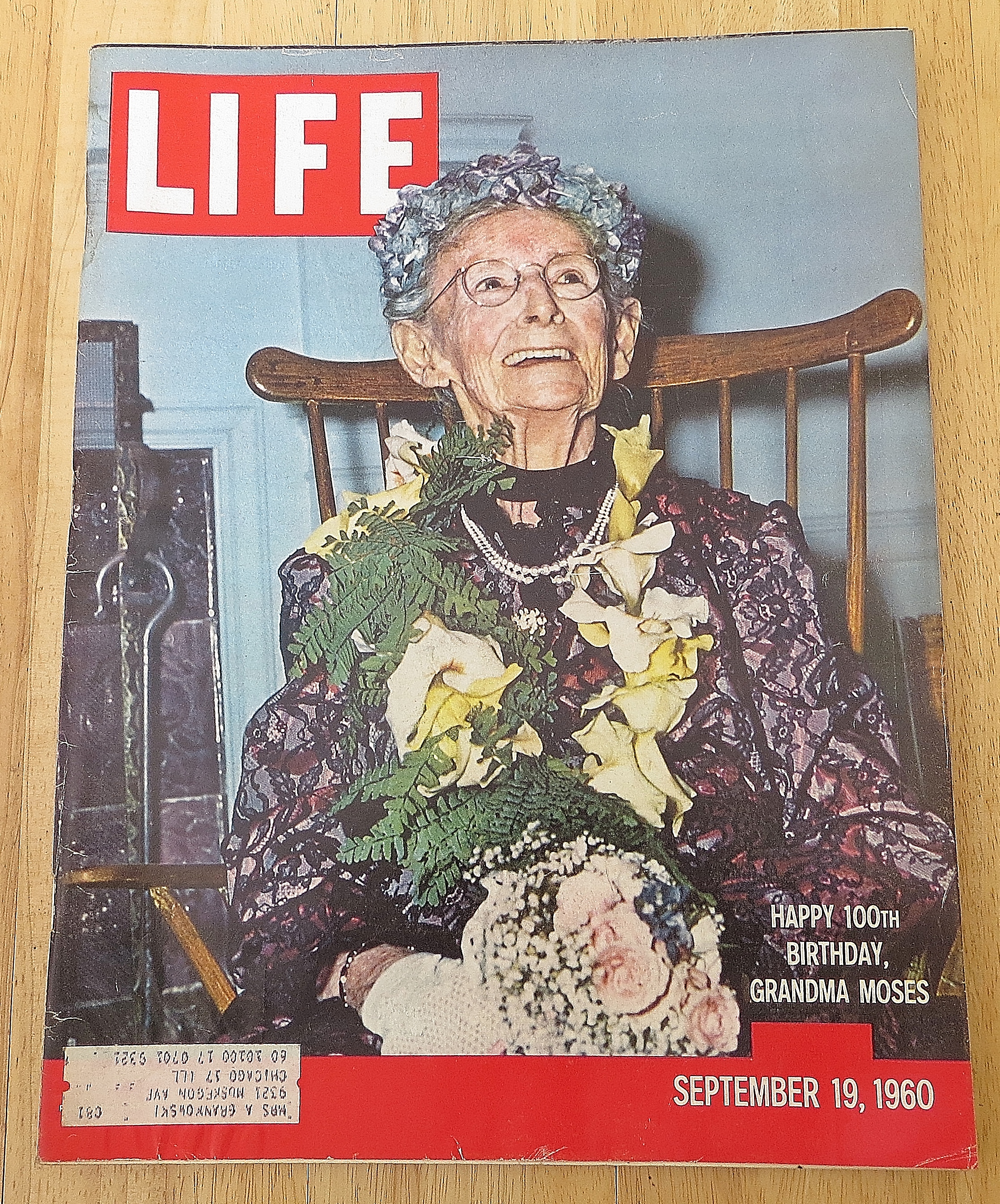 Life Magazine-September 19, 1960-Grandma Moses