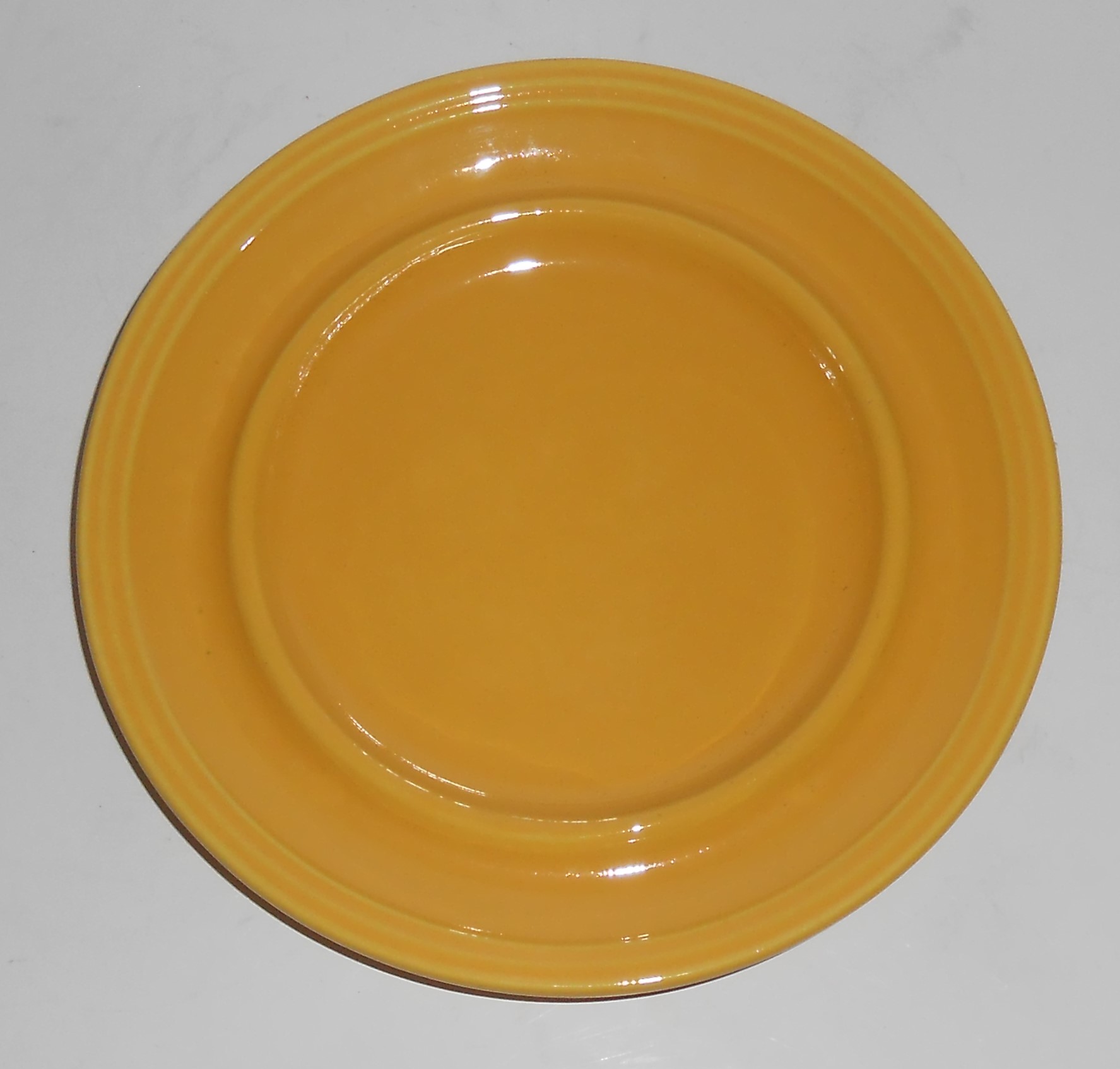 Bauer Pottery El Chico Yellow Butter Dish Base RARE
