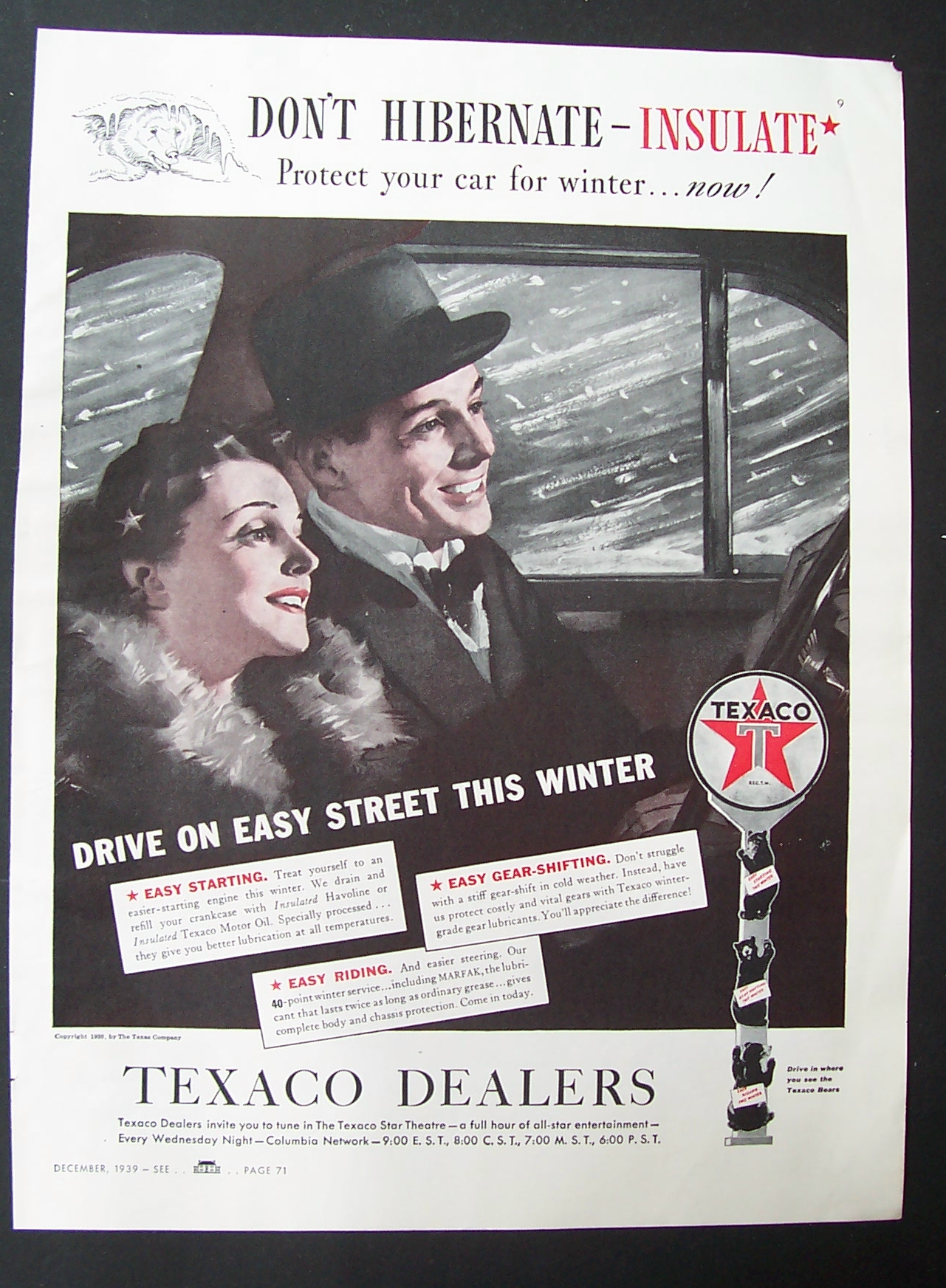 1939  Texaco  Dealers