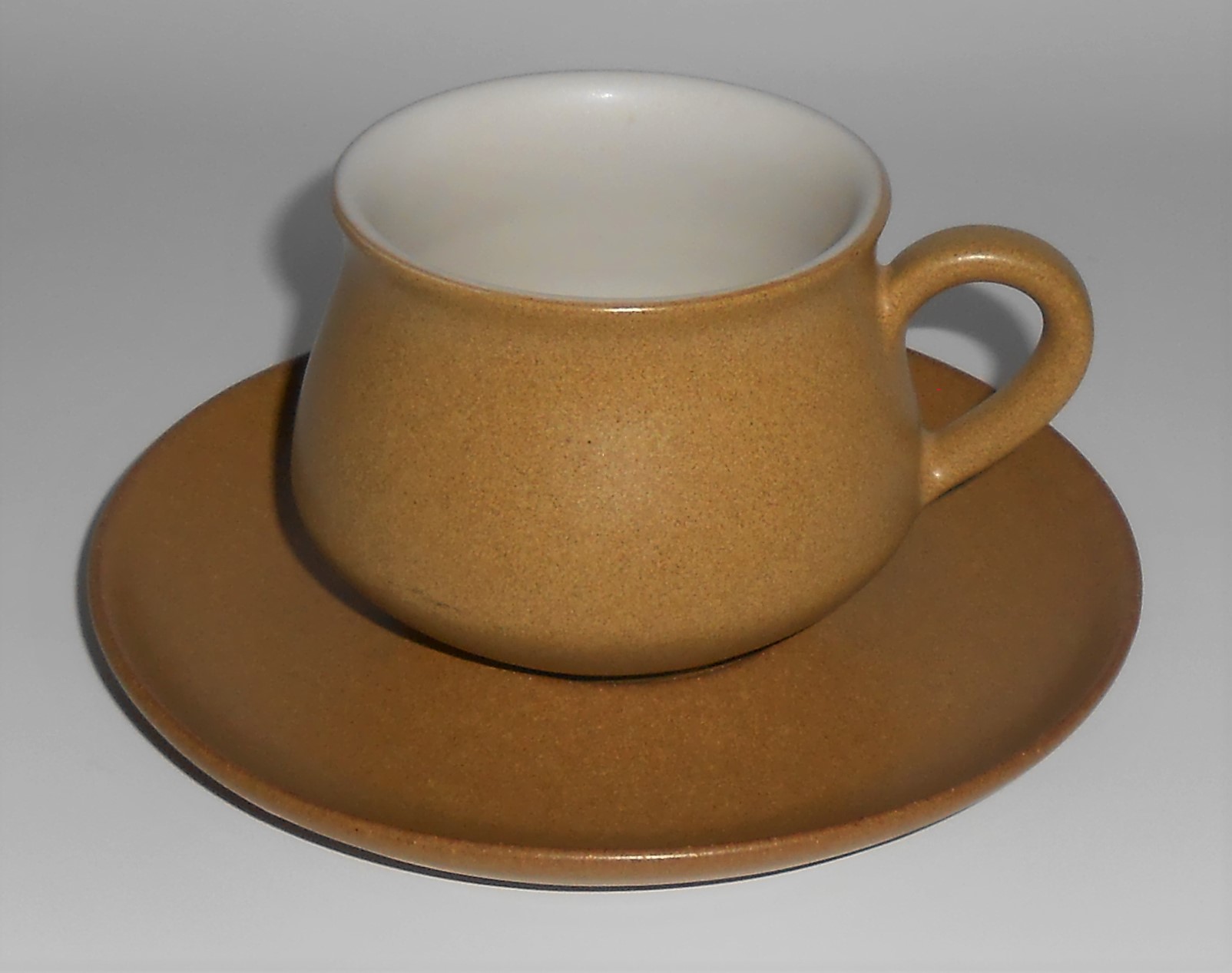 Denby Pottery Stoneware Ode Cup & Saucer Set
