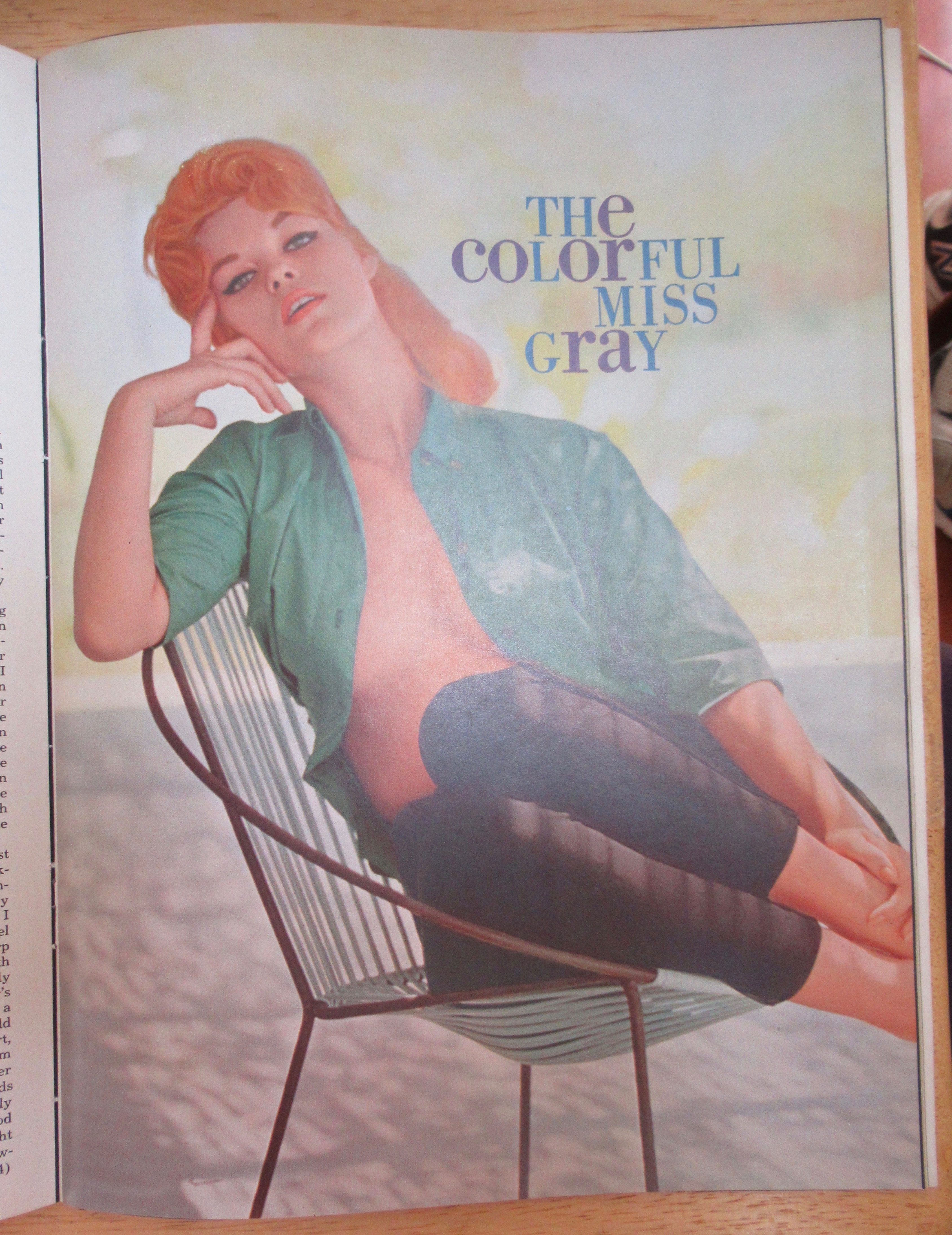 Rogue Magazine March 1962 Miss Betsy Gray