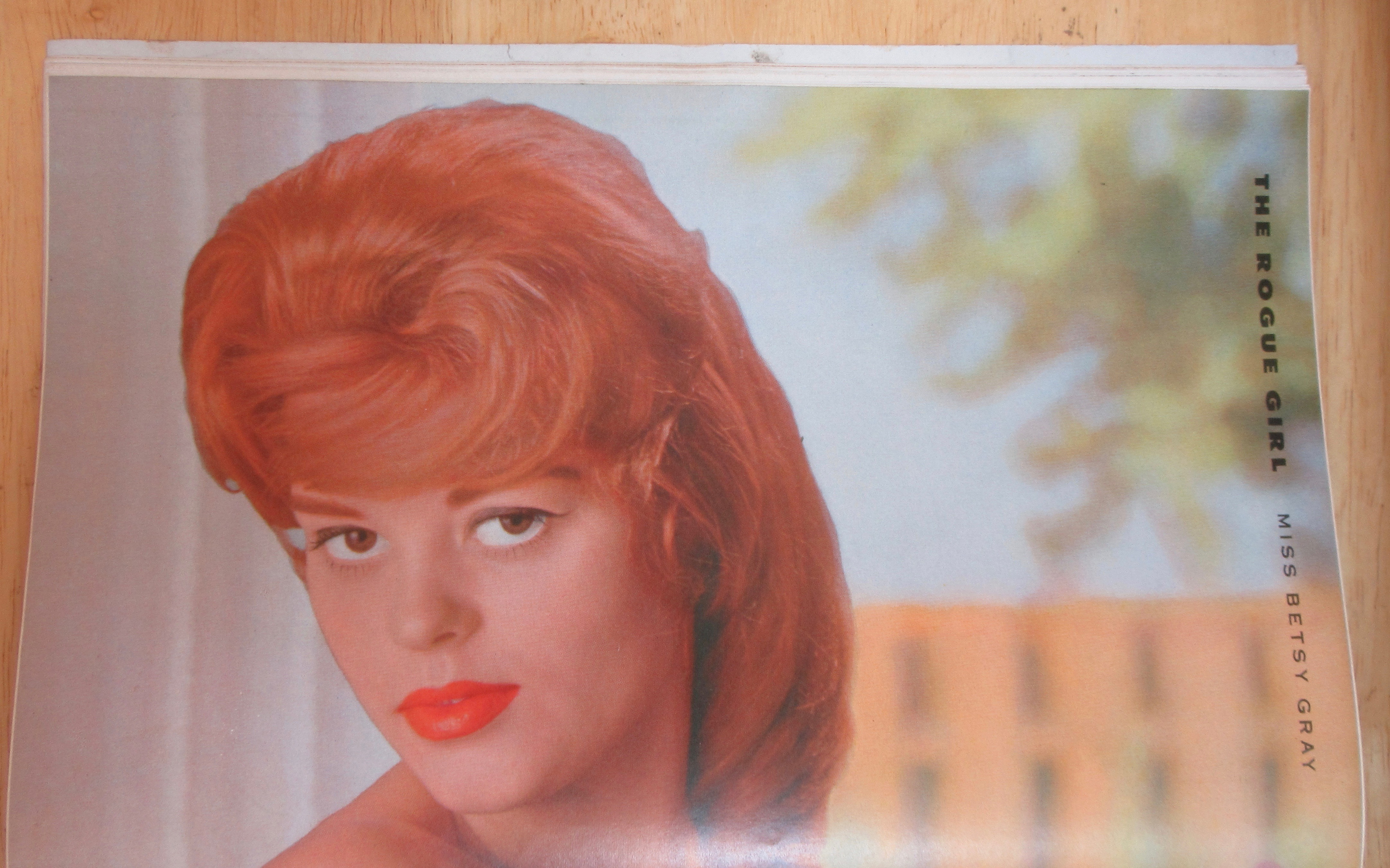 Rogue Magazine March 1962 Miss Betsy Gray
