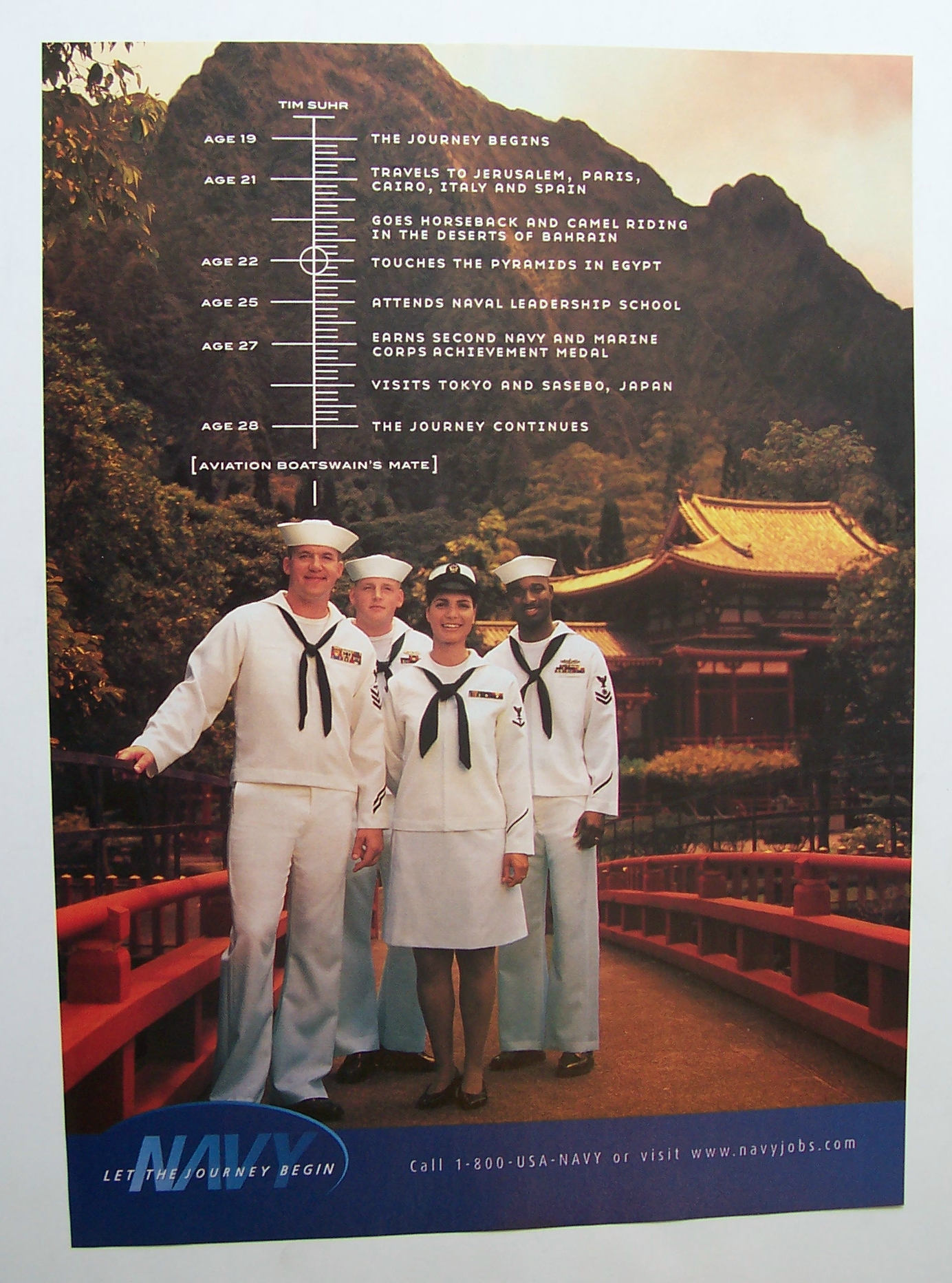 2000 Navy Let The Journey Begin