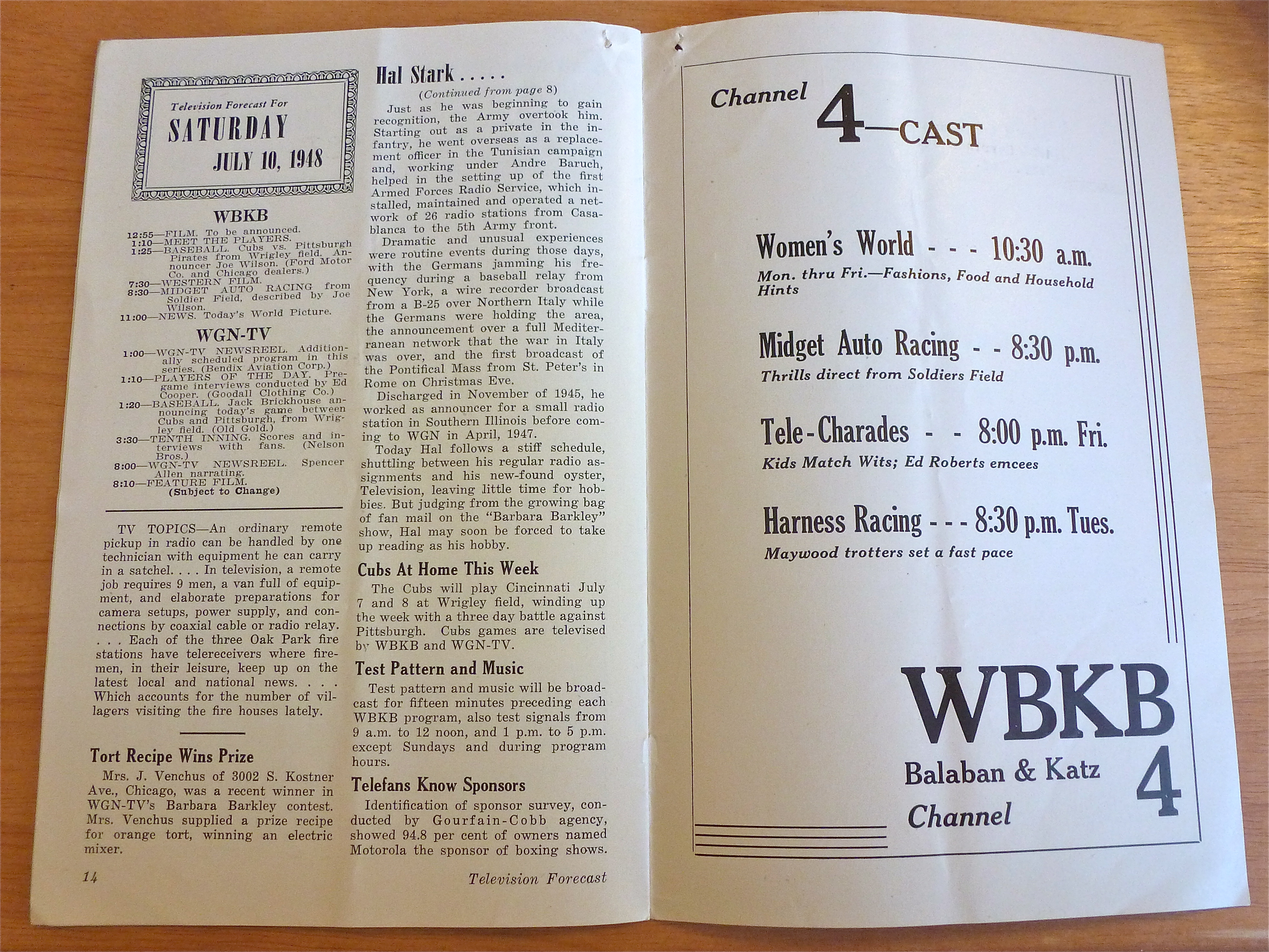 1948 Chicago Television Forecast Vol.1-#9 Freedom Train