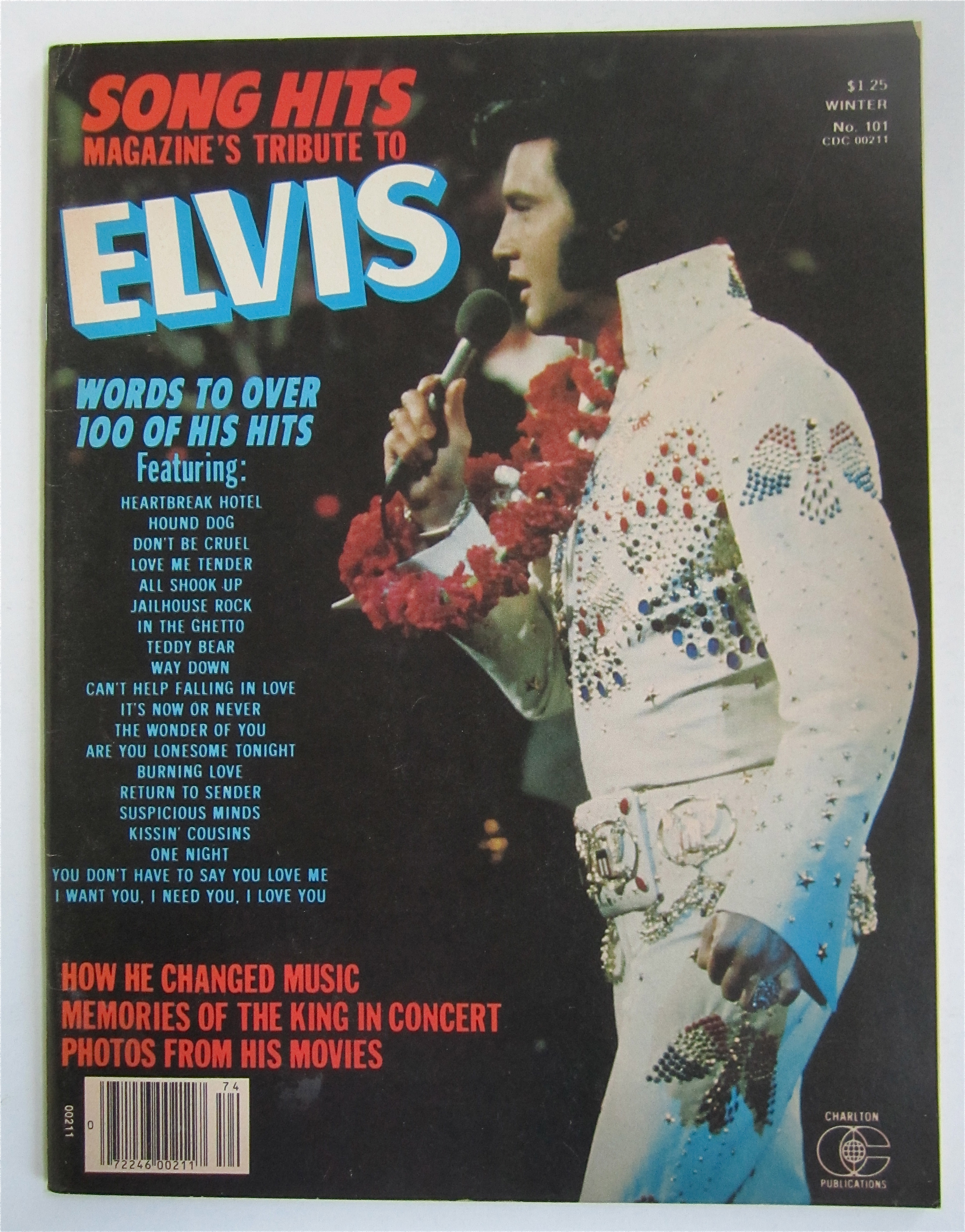 Song Hits Magazine-1977-Tribute Elvis Presley