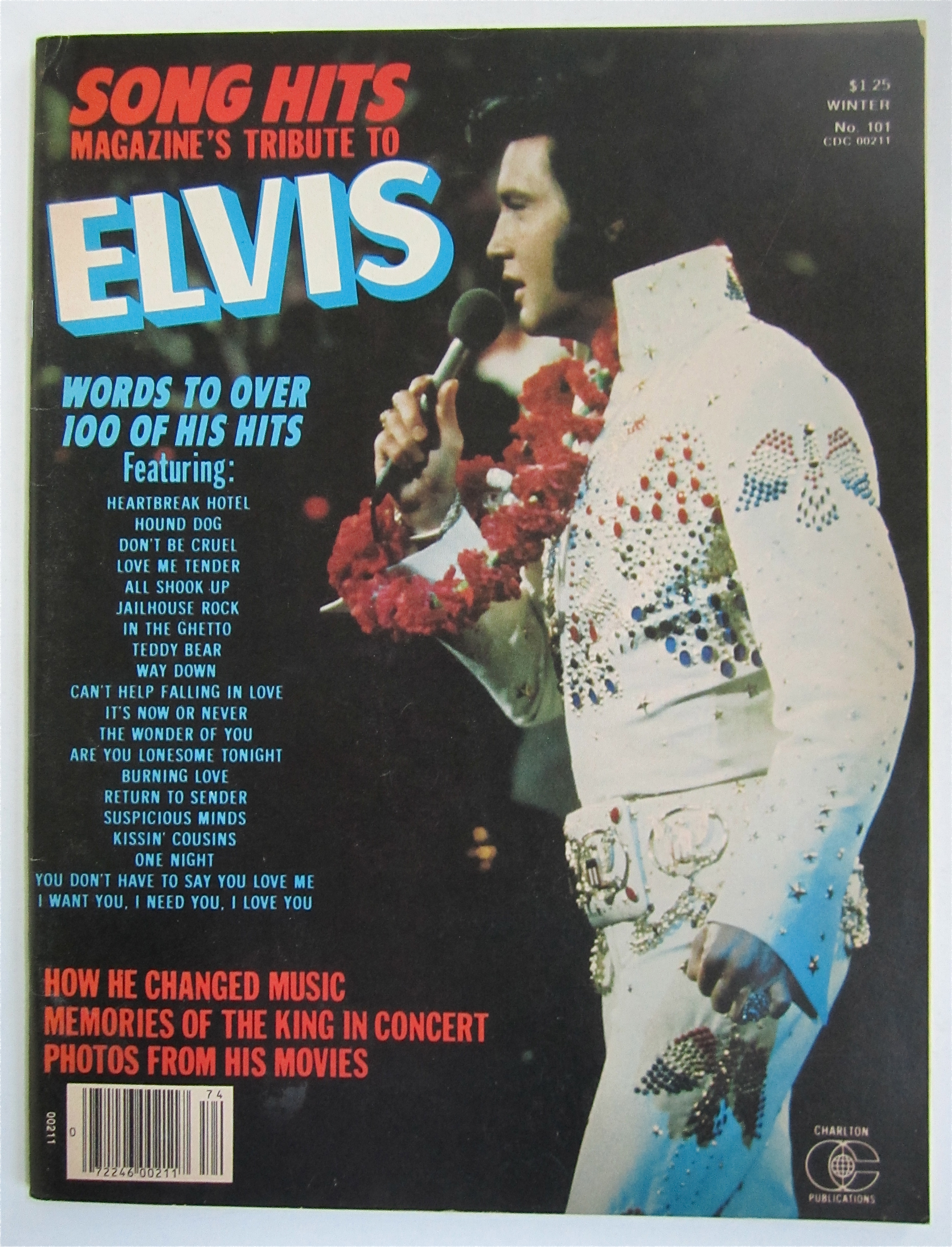Song Hits Magazine-1977-Tribute Elvis Presley