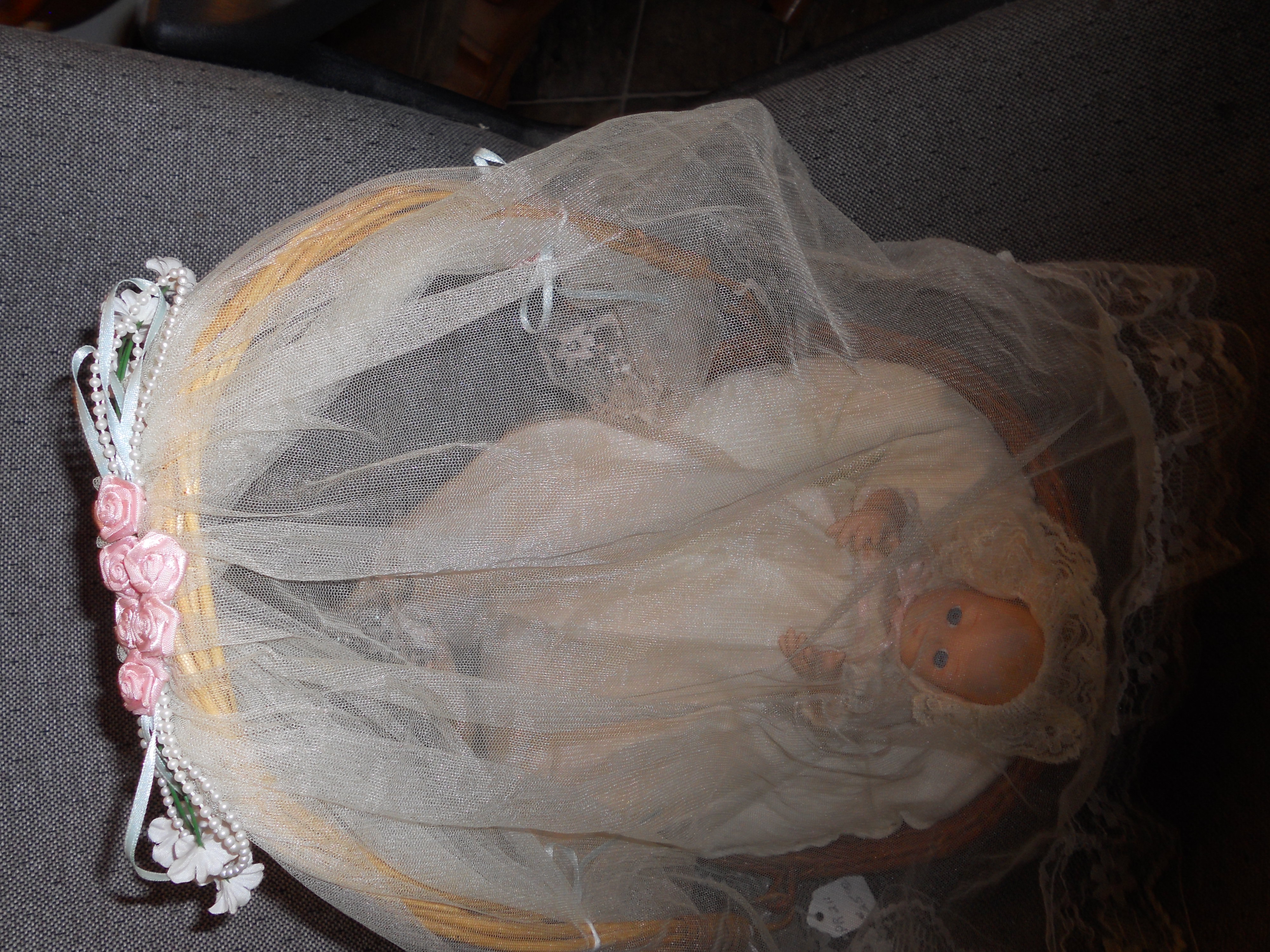 Musical Porcelain Baby Doll Jesus Loves Me