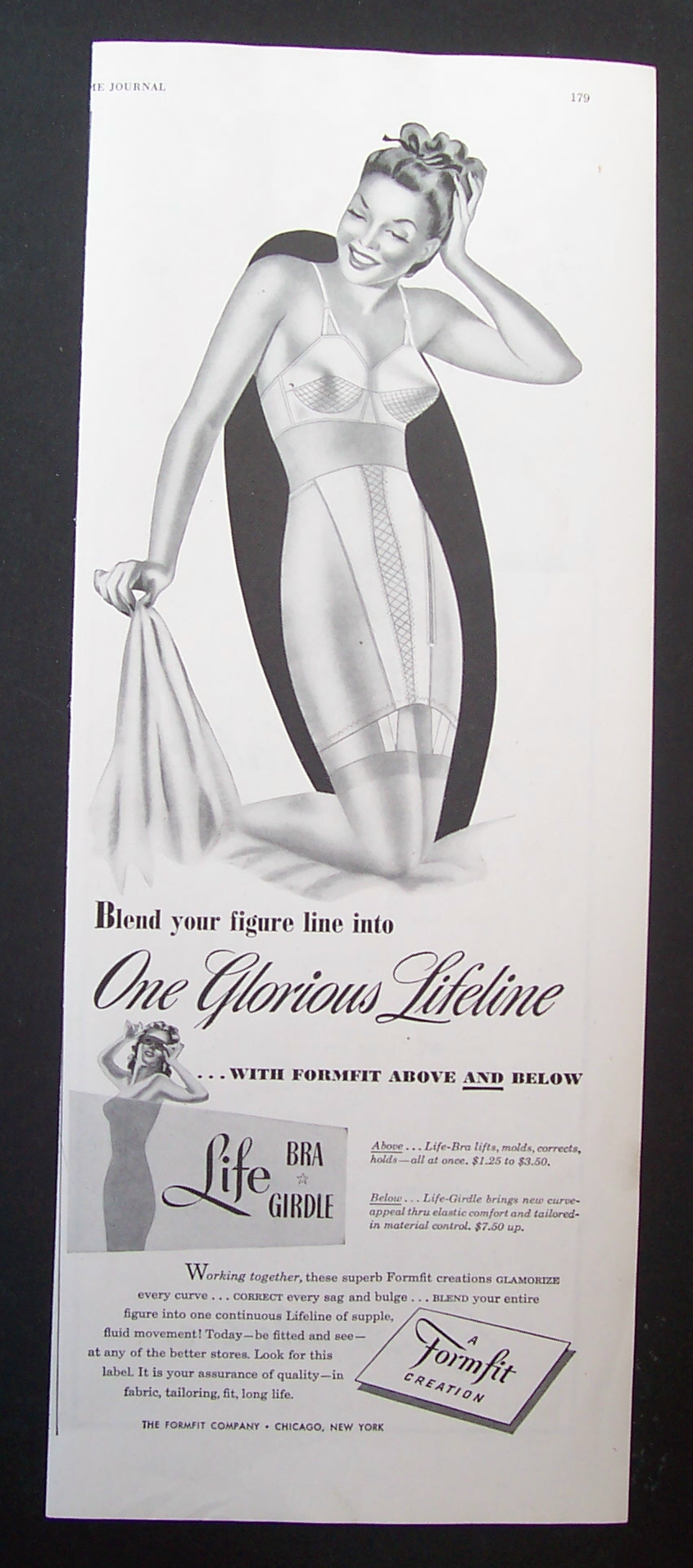 1946  Life  Bra  &  Girdle