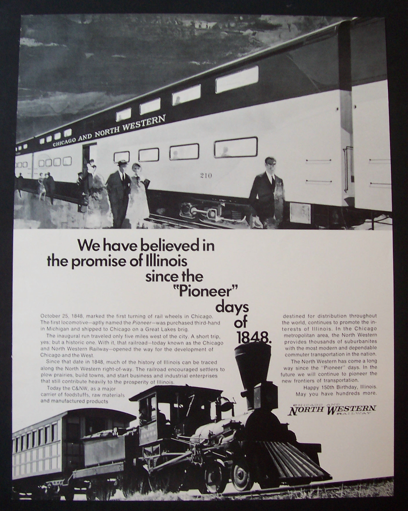 1968 Chicago & North Western Railway