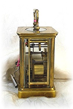 Brass French French Carriage Clock