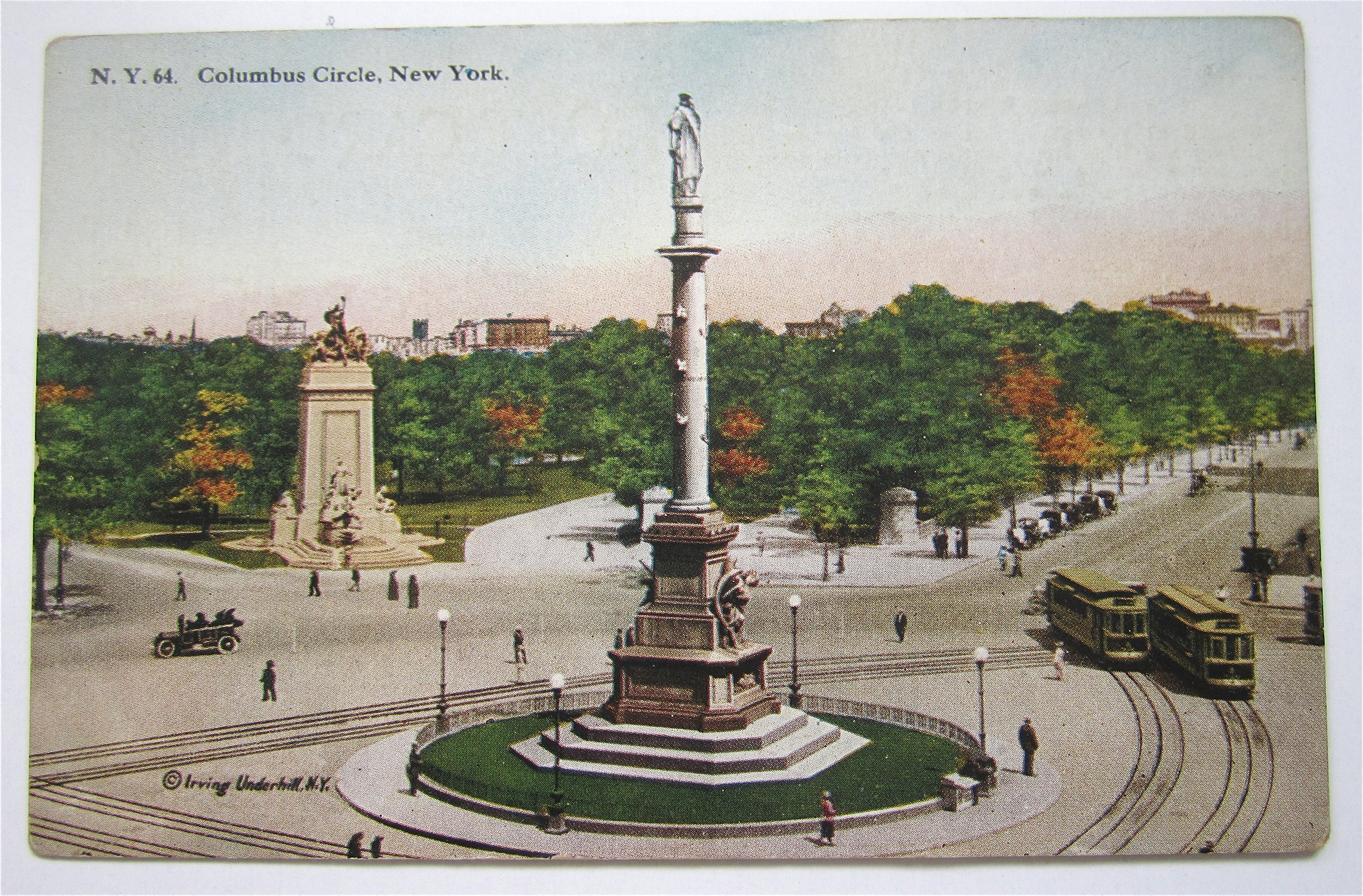 Columbus Circle, New York Postcard