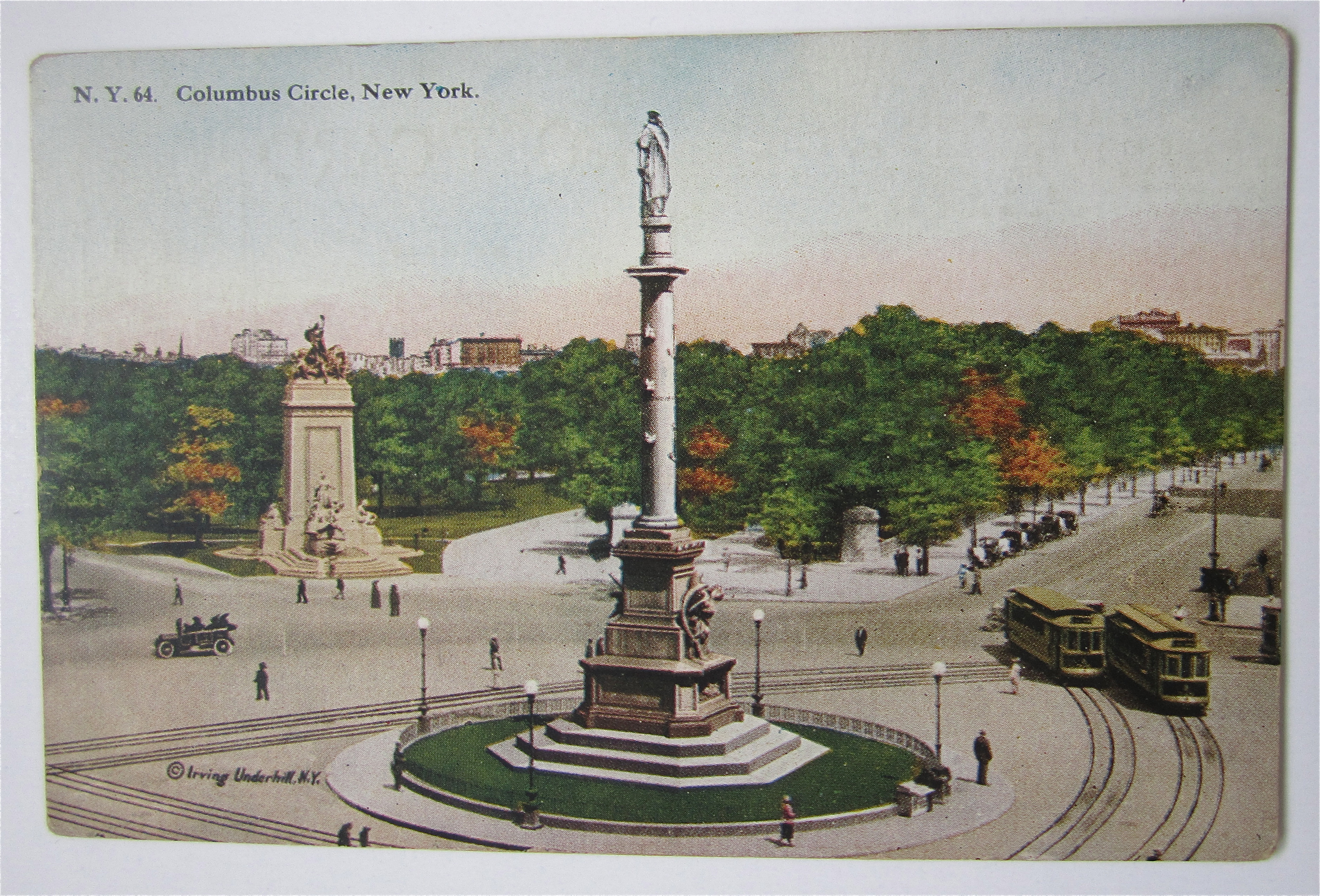 Columbus Circle, New York Postcard