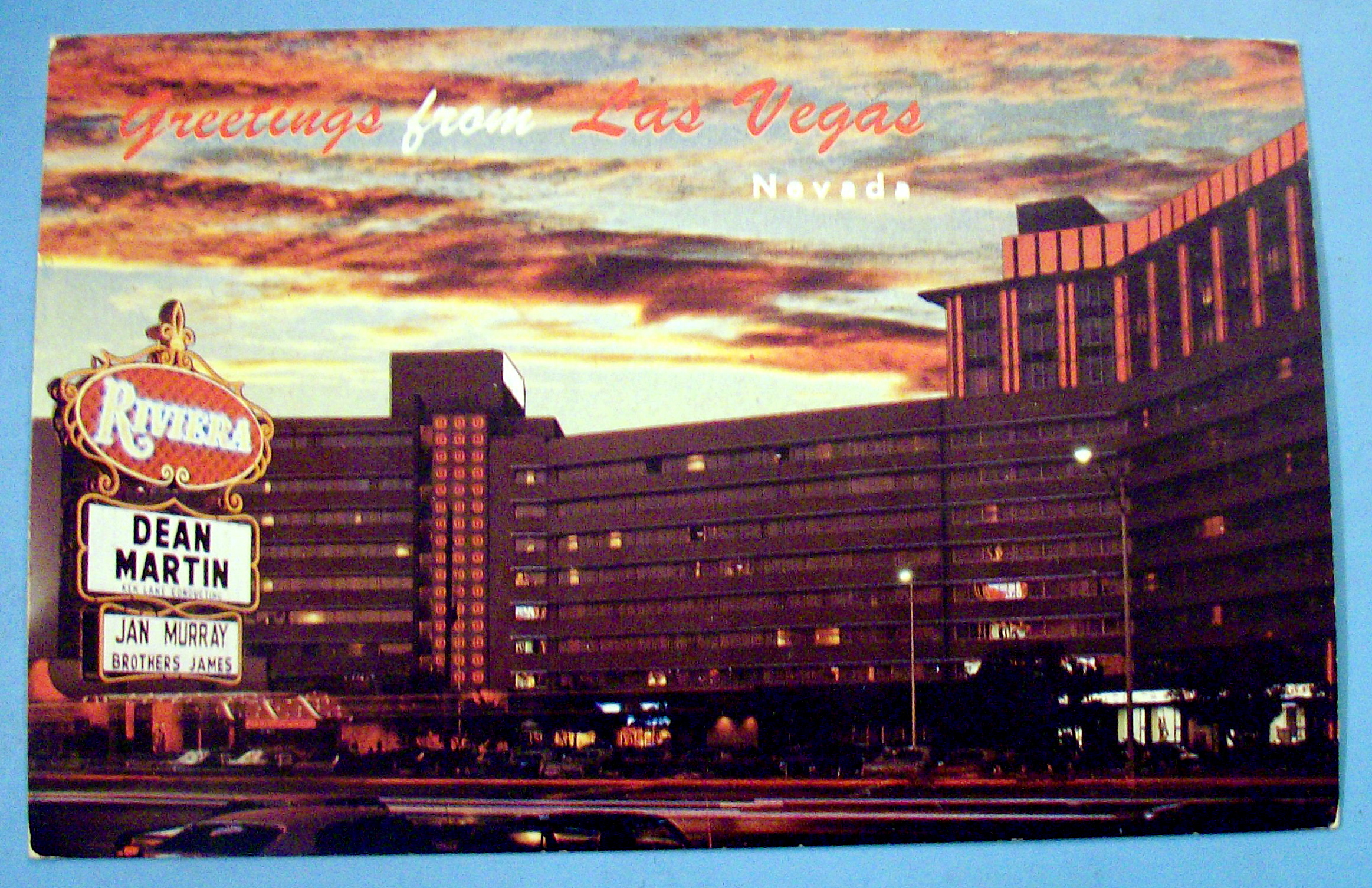 Riviera Hotel, Las Vegas, Nevada Postcard