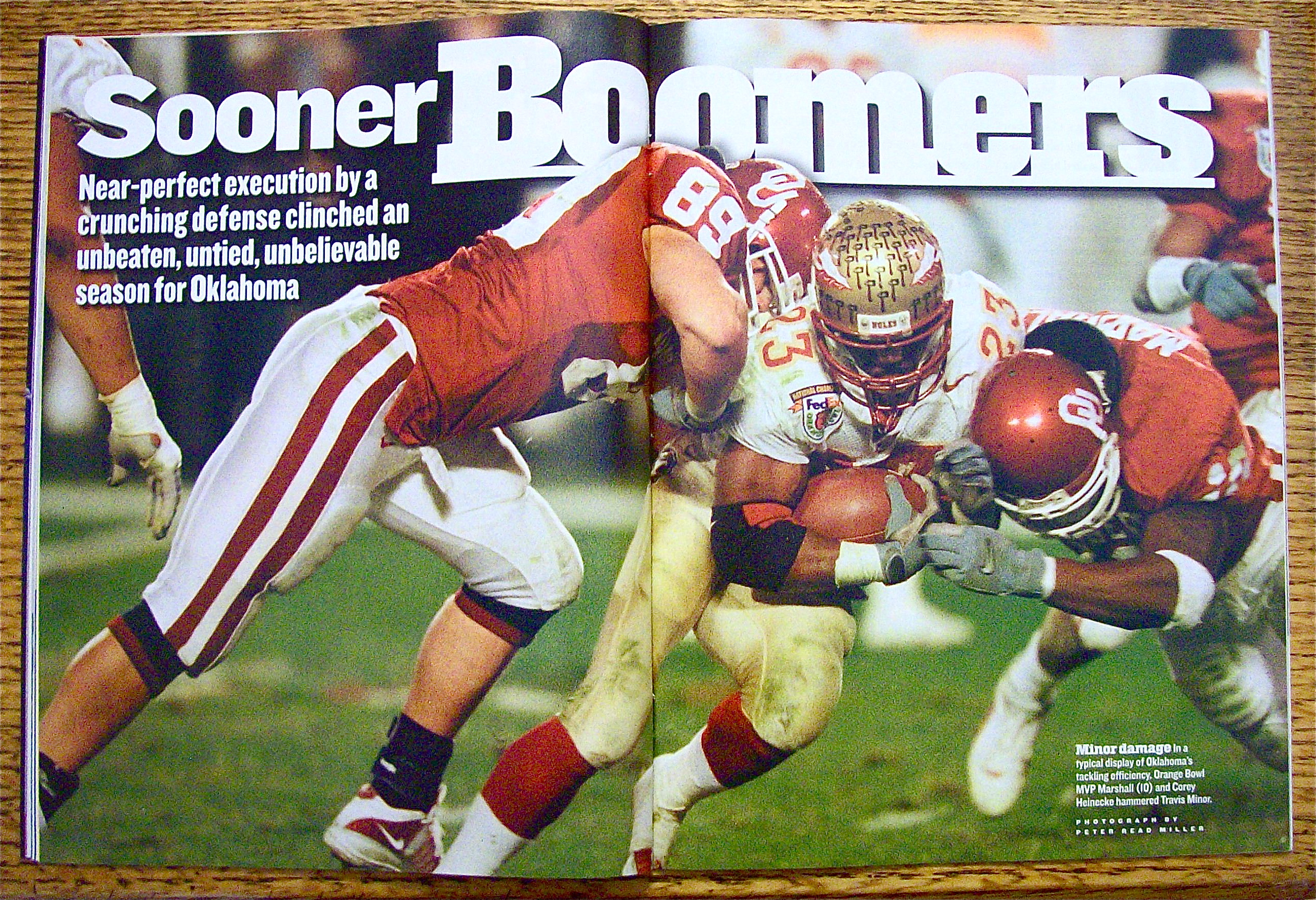 Sports Illustrated Magazine January 8, 2001 Quentin G.