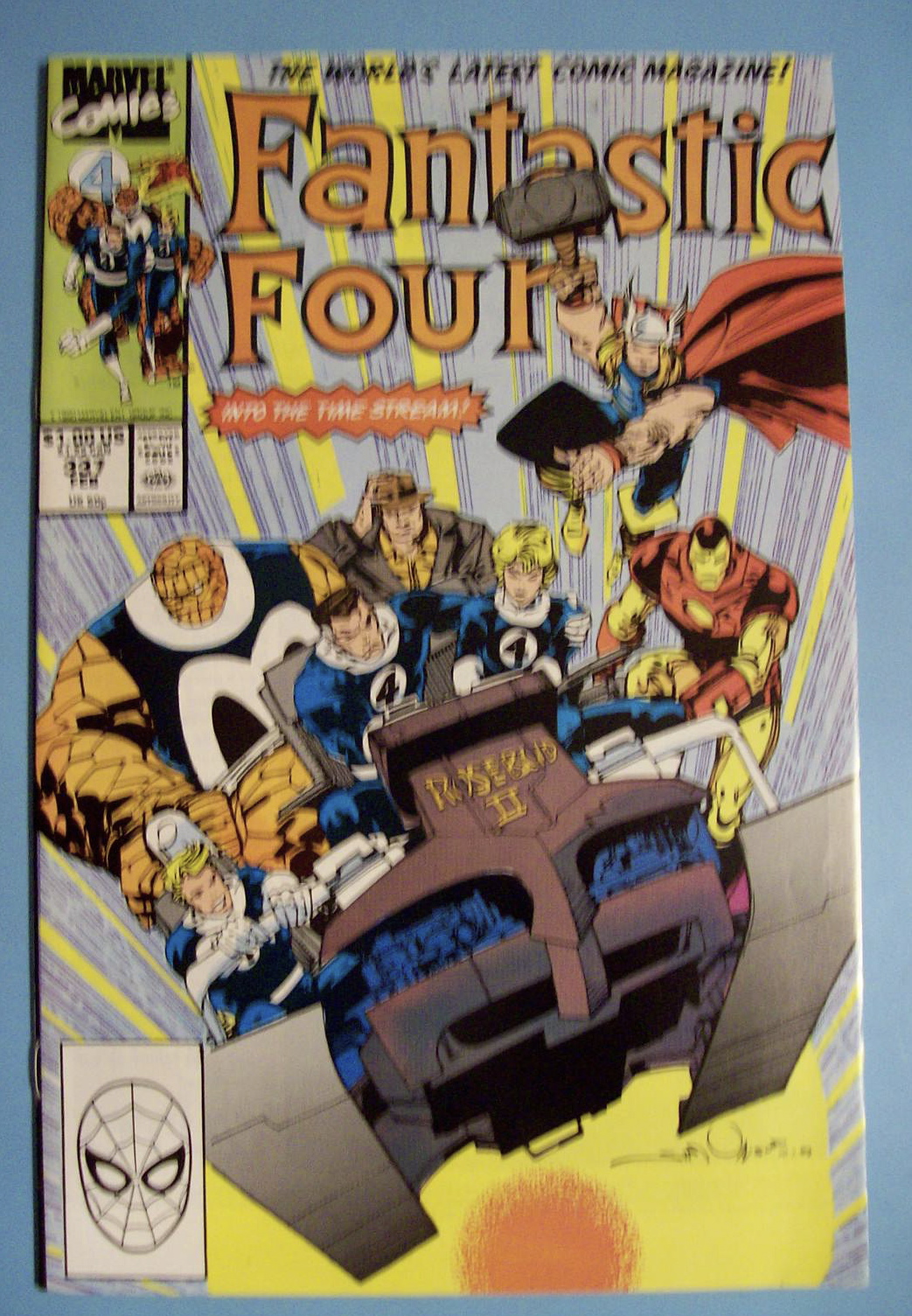 Fantastic Four Comics - Feb 1990 - Into The Time Stream