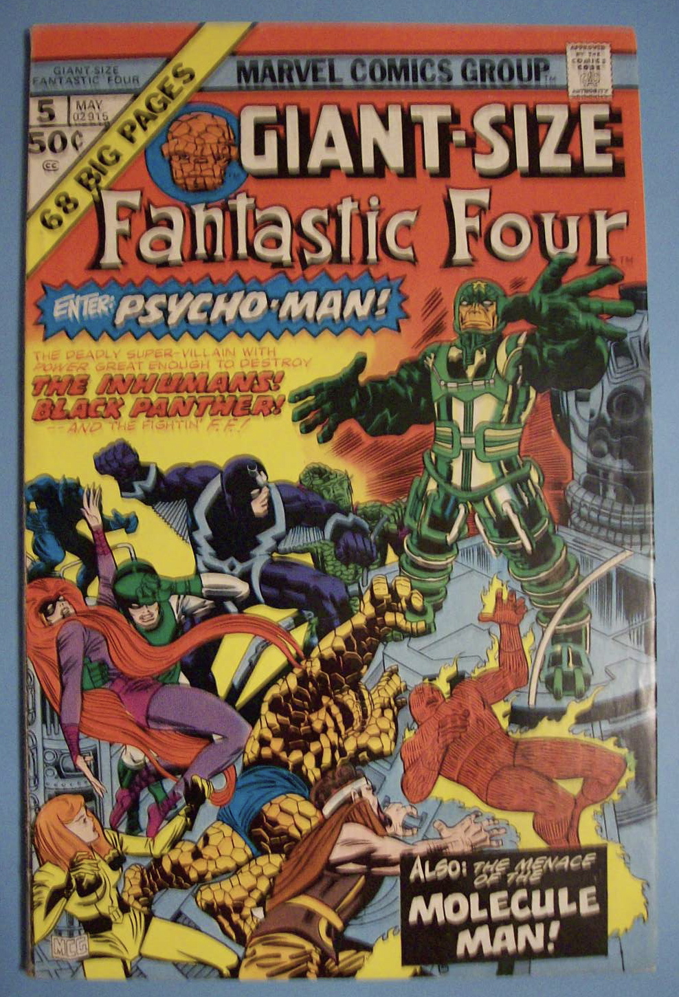 Fantastic Four Comics - May 1975 - Molecule Man