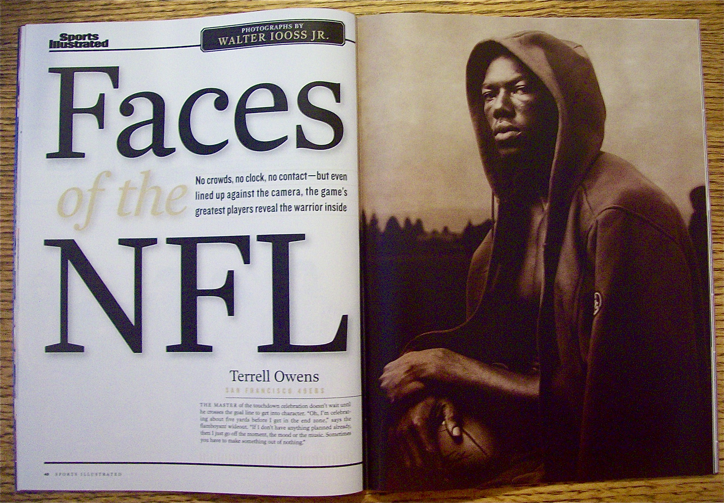 Sports Illustrated Magazine December 9, 2002 Faces-NFL