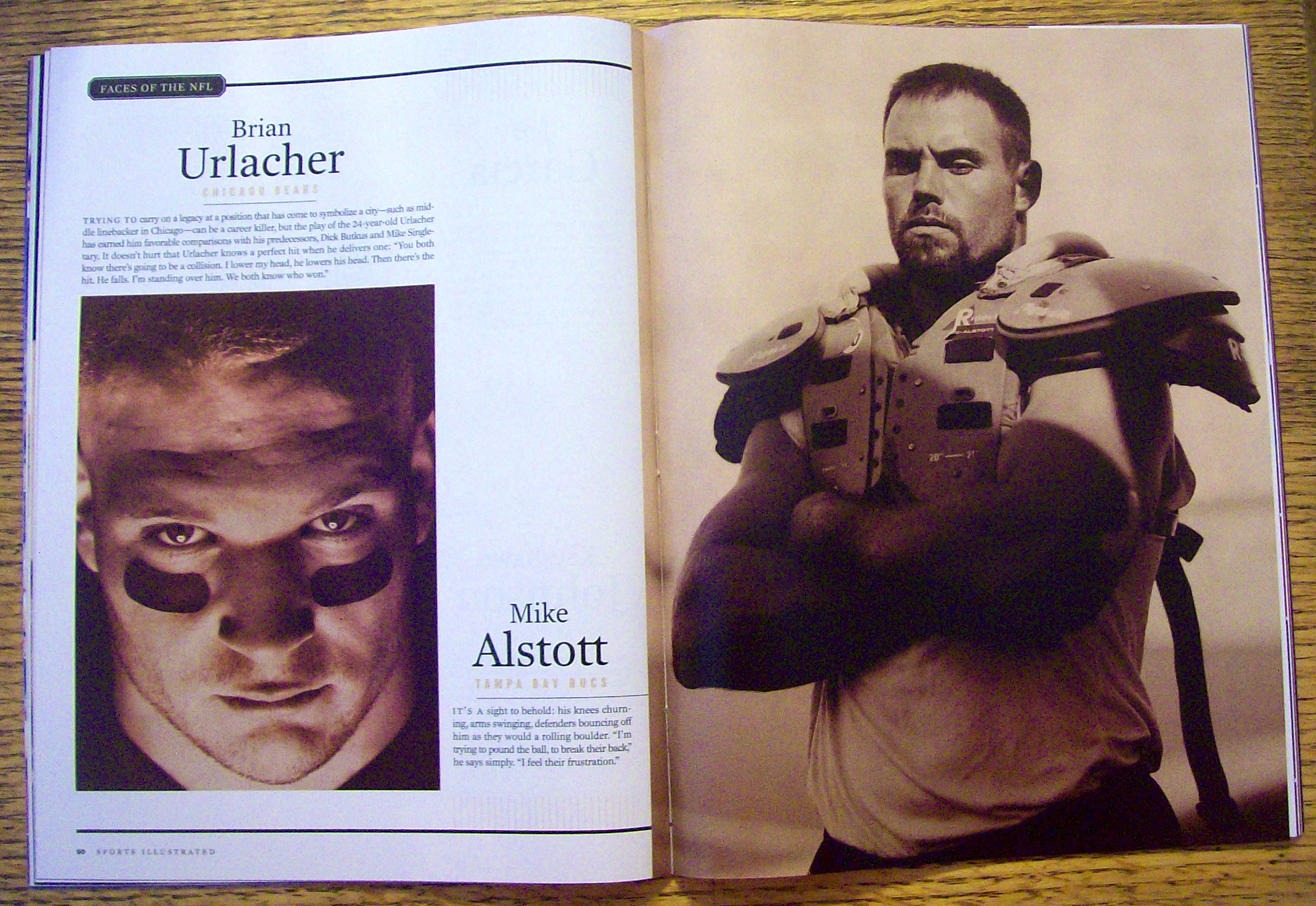 Sports Illustrated Magazine December 9, 2002 Faces-NFL
