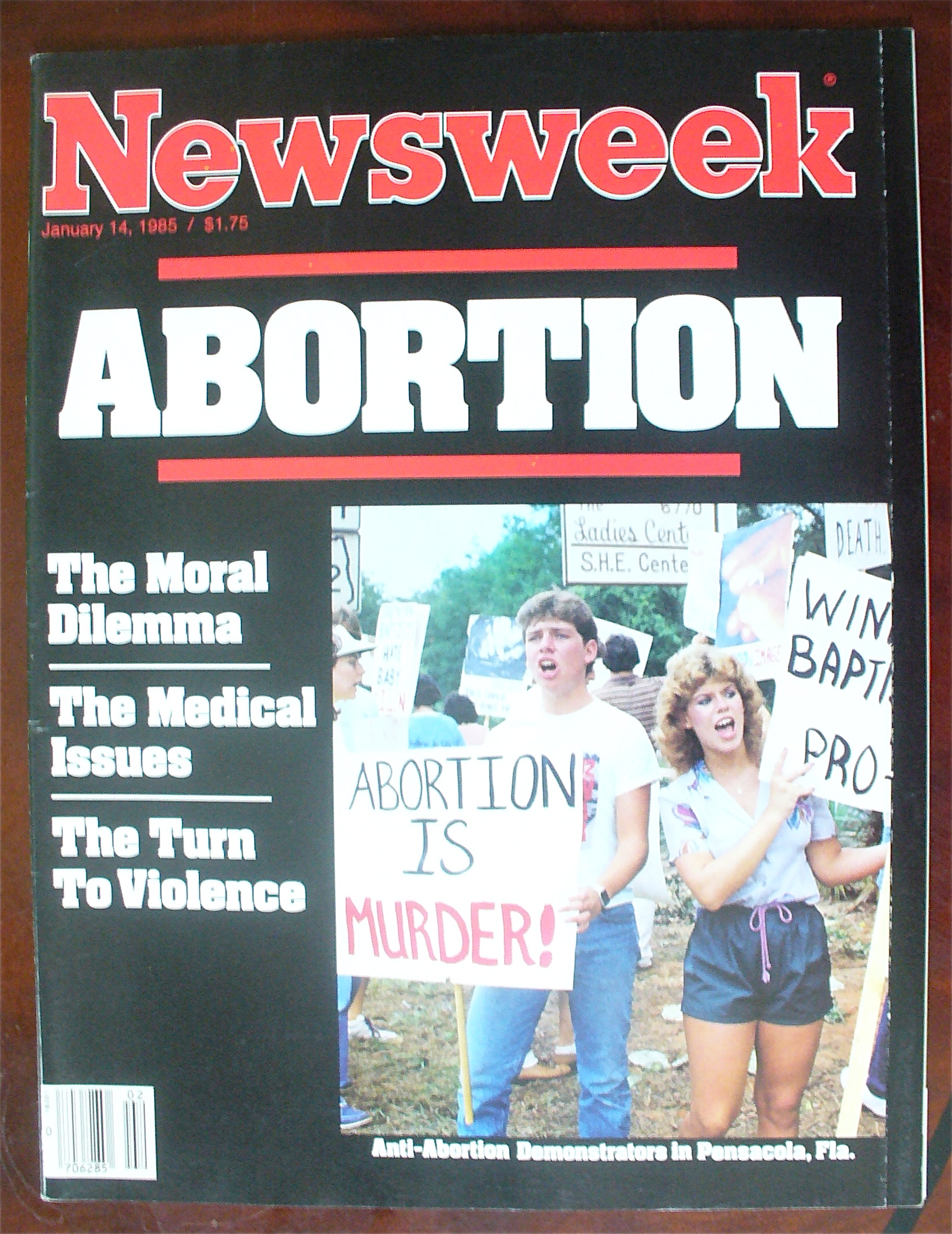 Newsweek Magazine-January 14, 1985-Abortion