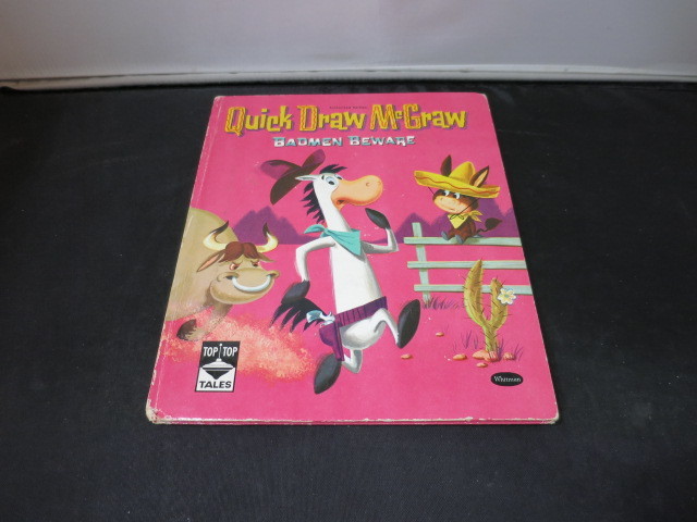QUICK DRAW MCGRAW Badmen Beware Top Top Tales Book Whitman 1960