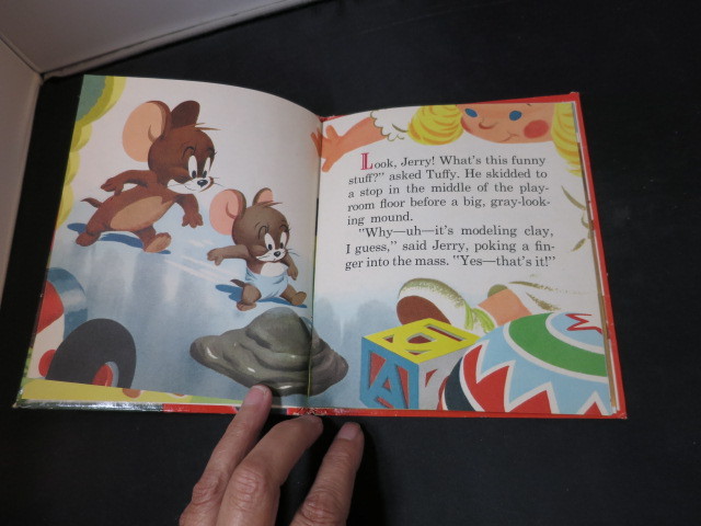 Tom and Jerry in Model Mice Book M-G-M Cartoon, Inc. MCMLI 1951