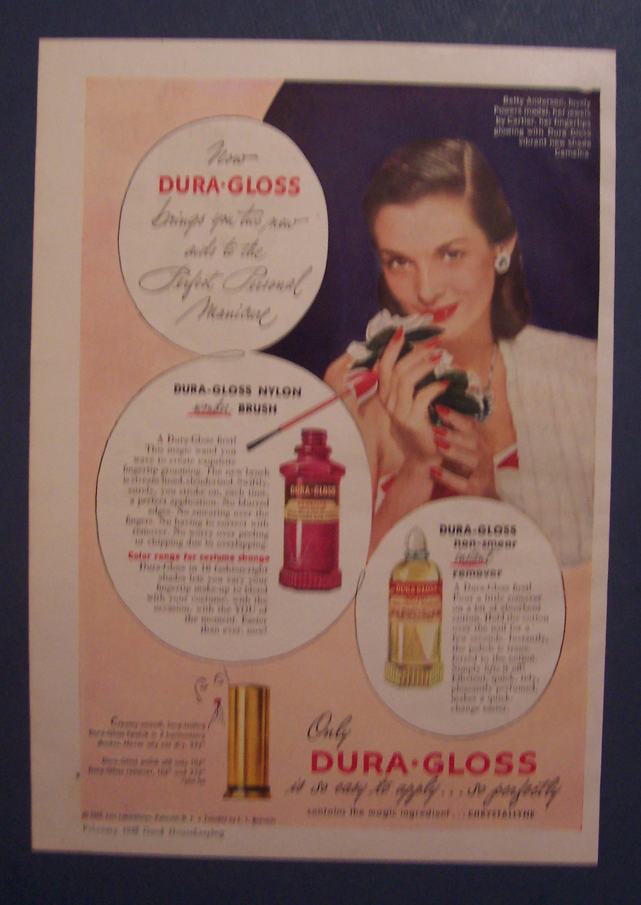 1948 Dura-Gloss w/Powers Model "Betty Anderson&q