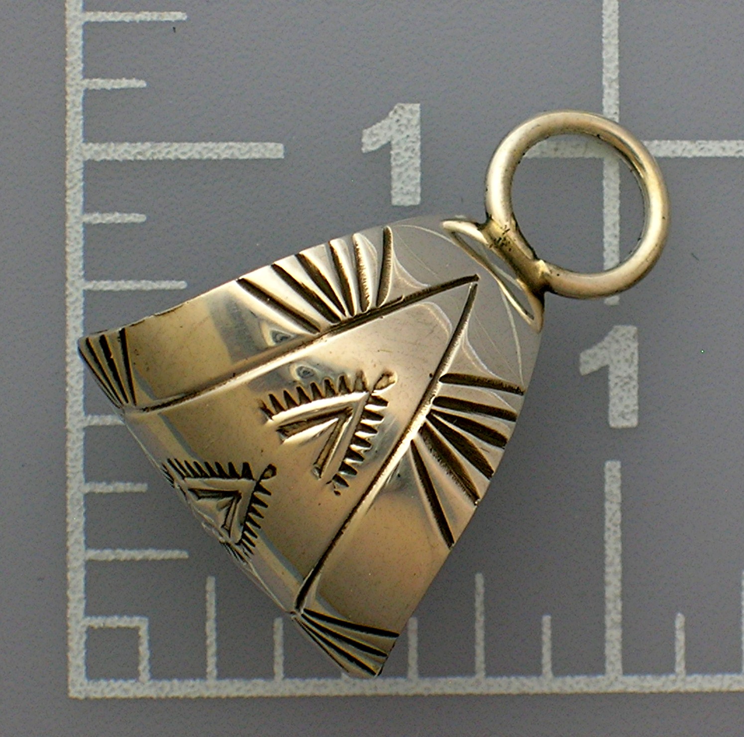 Navajo Sterling Silver  Bale for Beads or Necklace