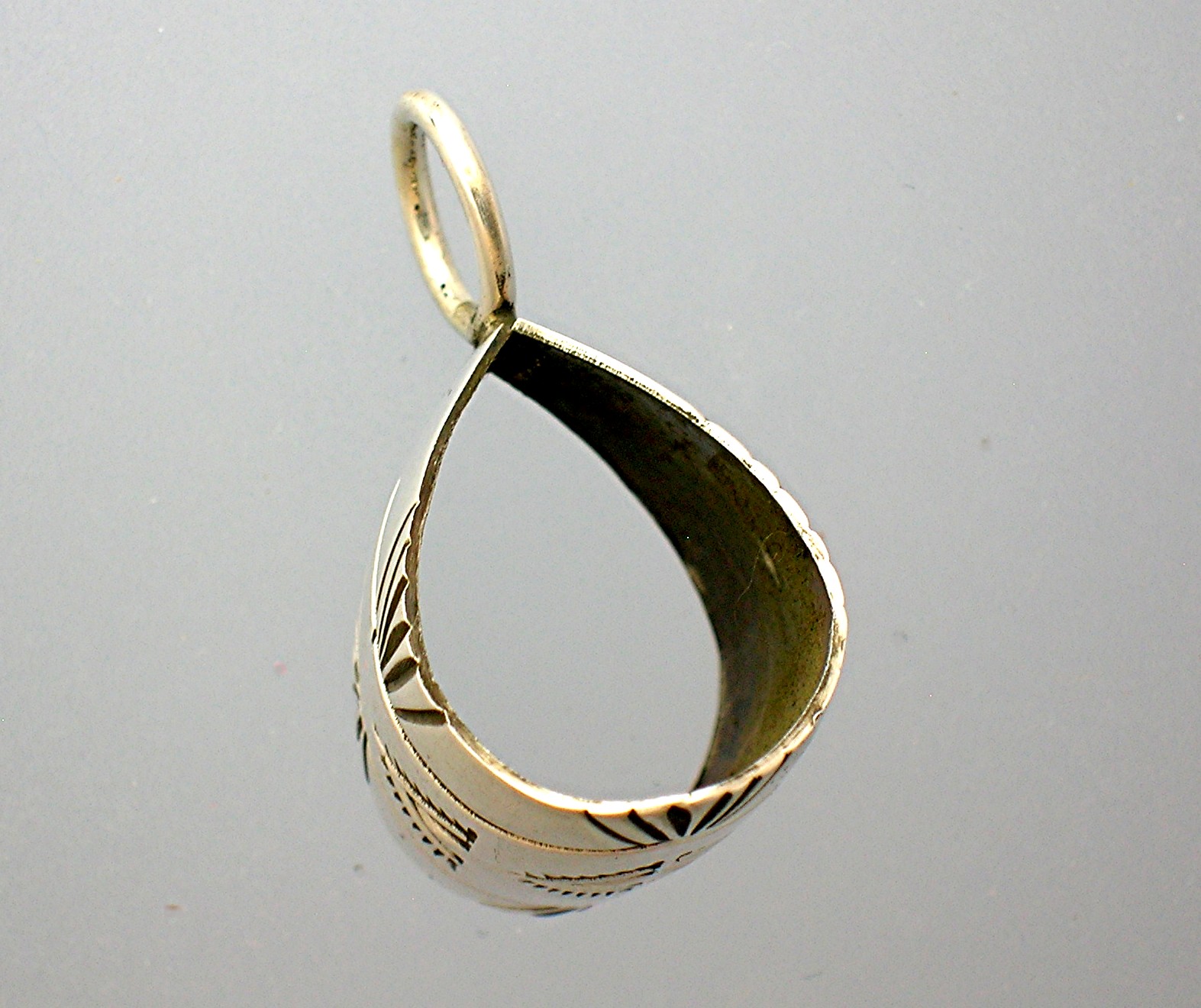 Navajo Sterling Silver  Bale for Beads or Necklace