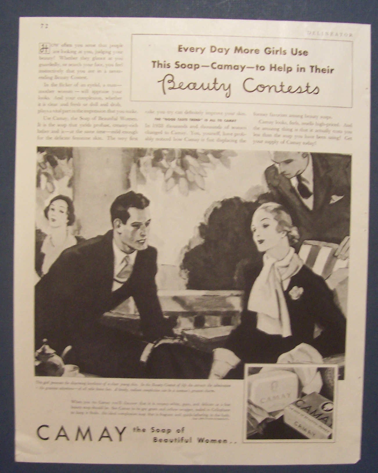 1933  Camay  Soap
