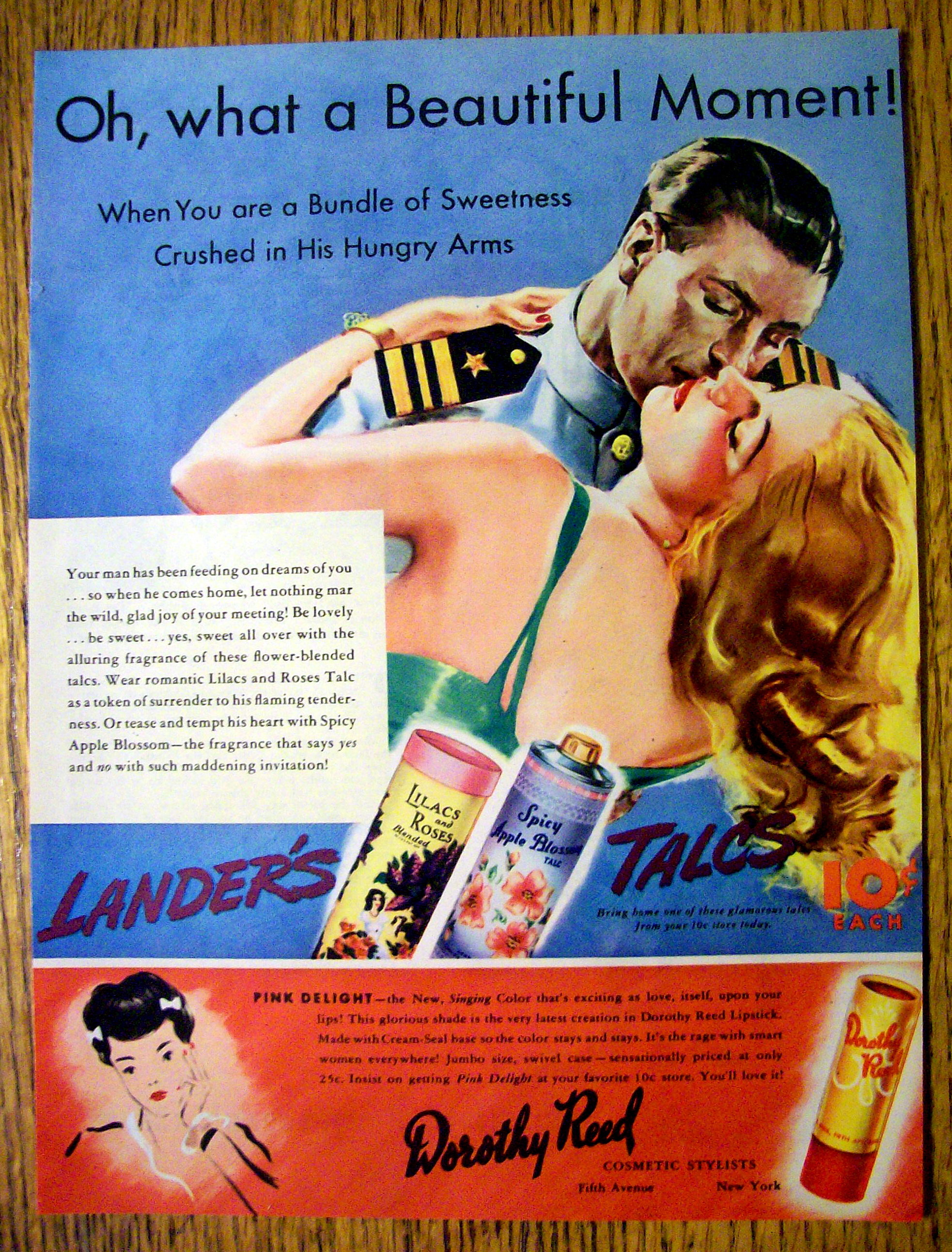 1945 Lander's & Dorothy Reed Cosmetics