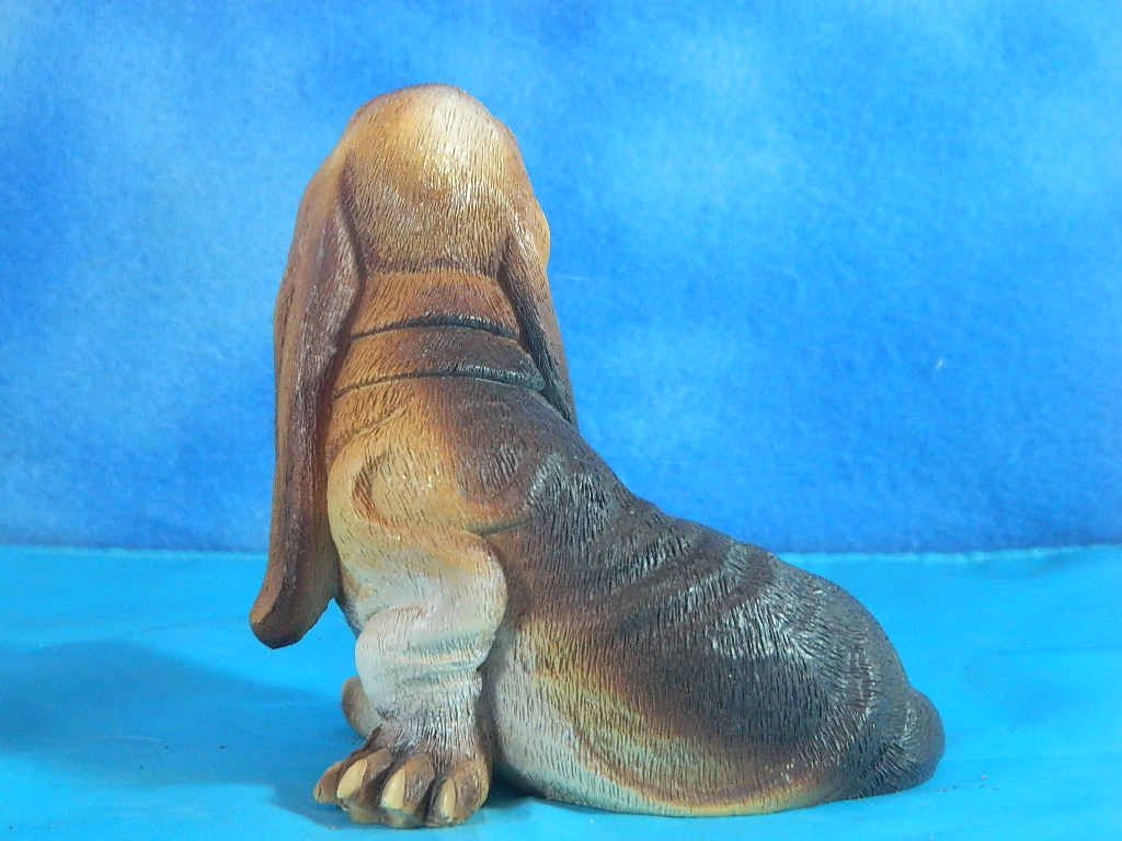 Big Sky Resin Basset Hound Figurine
