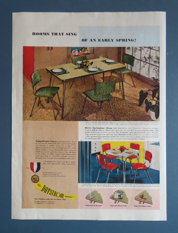 1951 Daystrom Furniture with Rooms That Sing Of An Early Spring