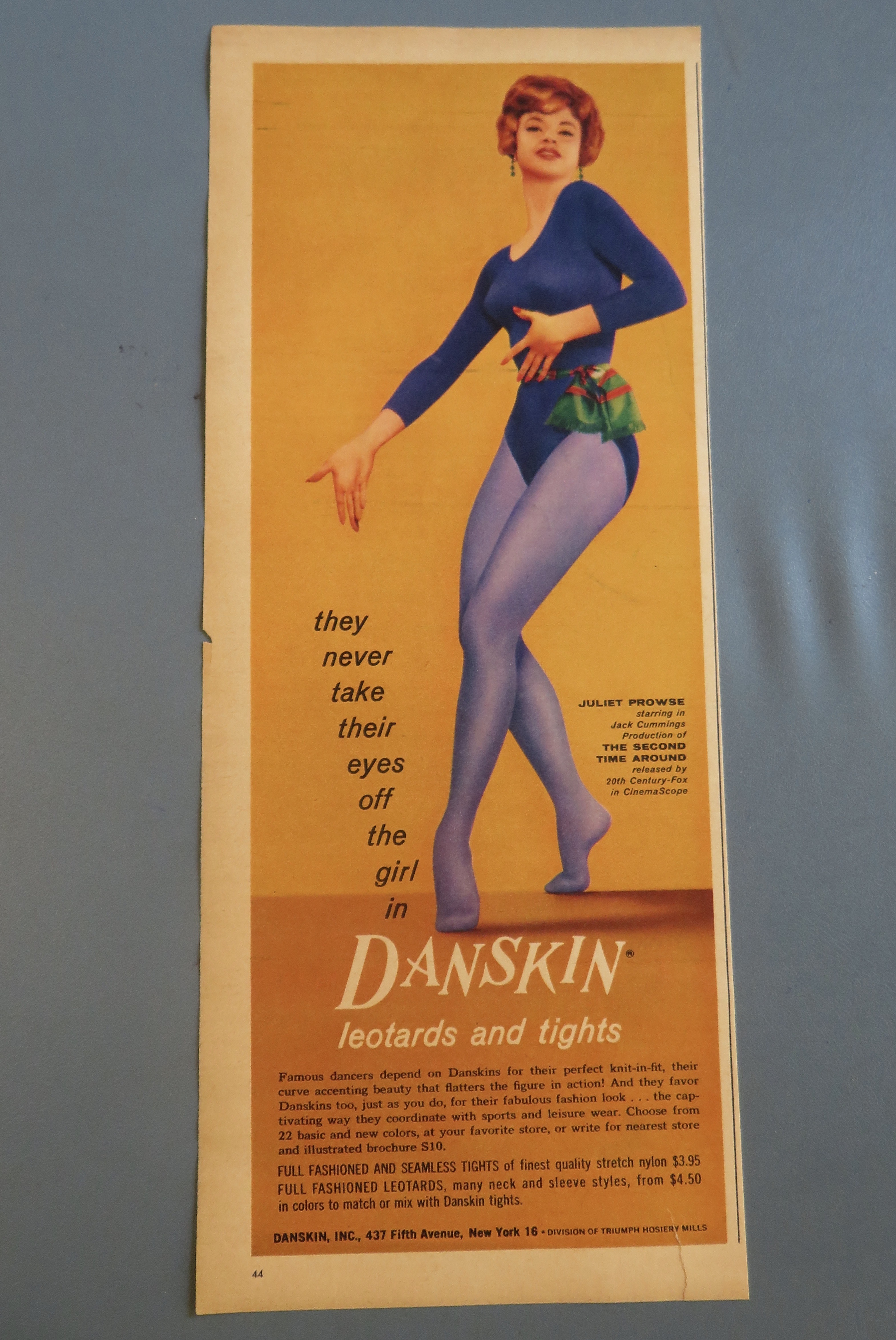 1961 Danskin Leotards & Tights with Juliet Drowse