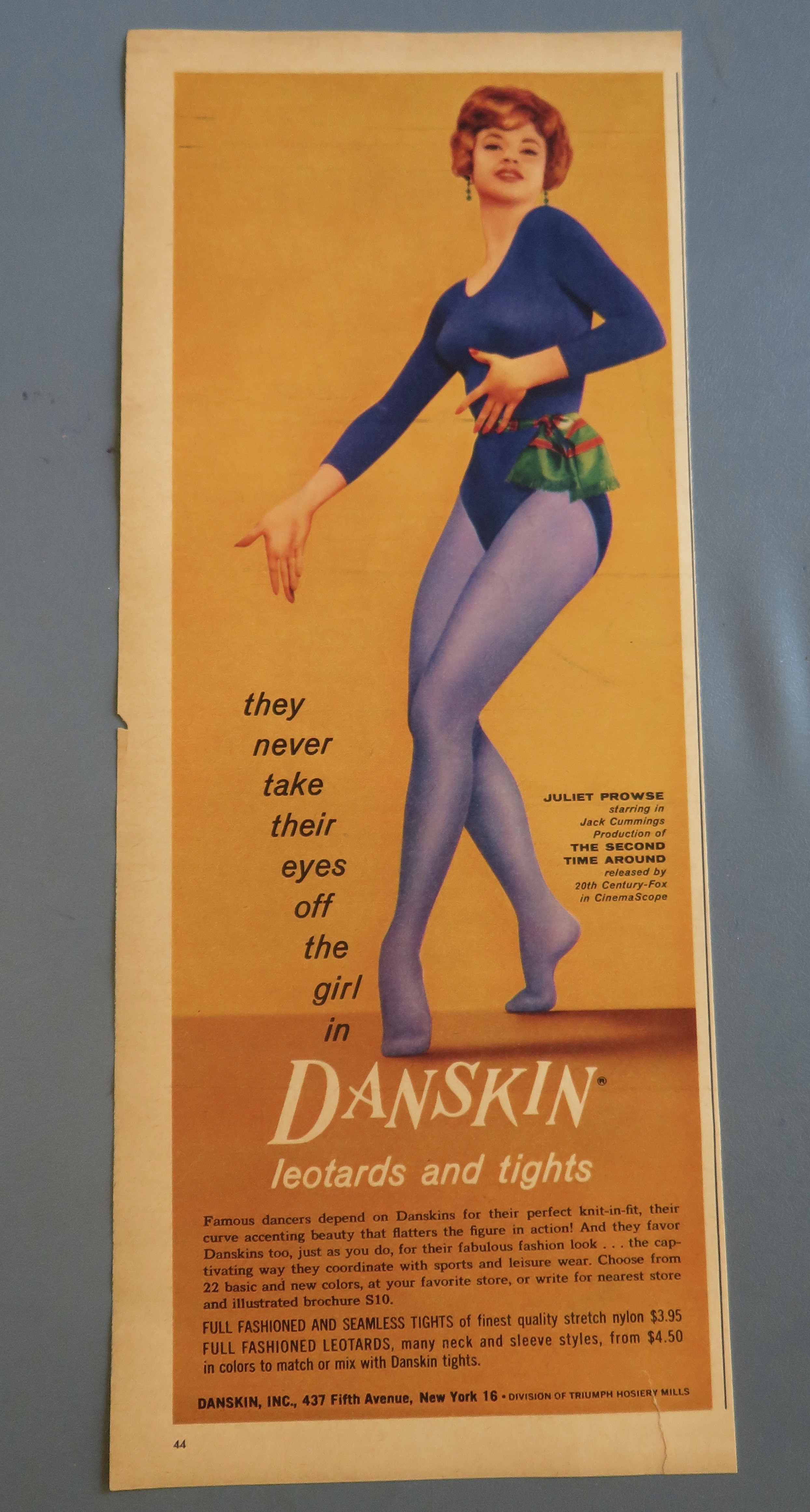 1961 Danskin Leotards & Tights with Juliet Drowse