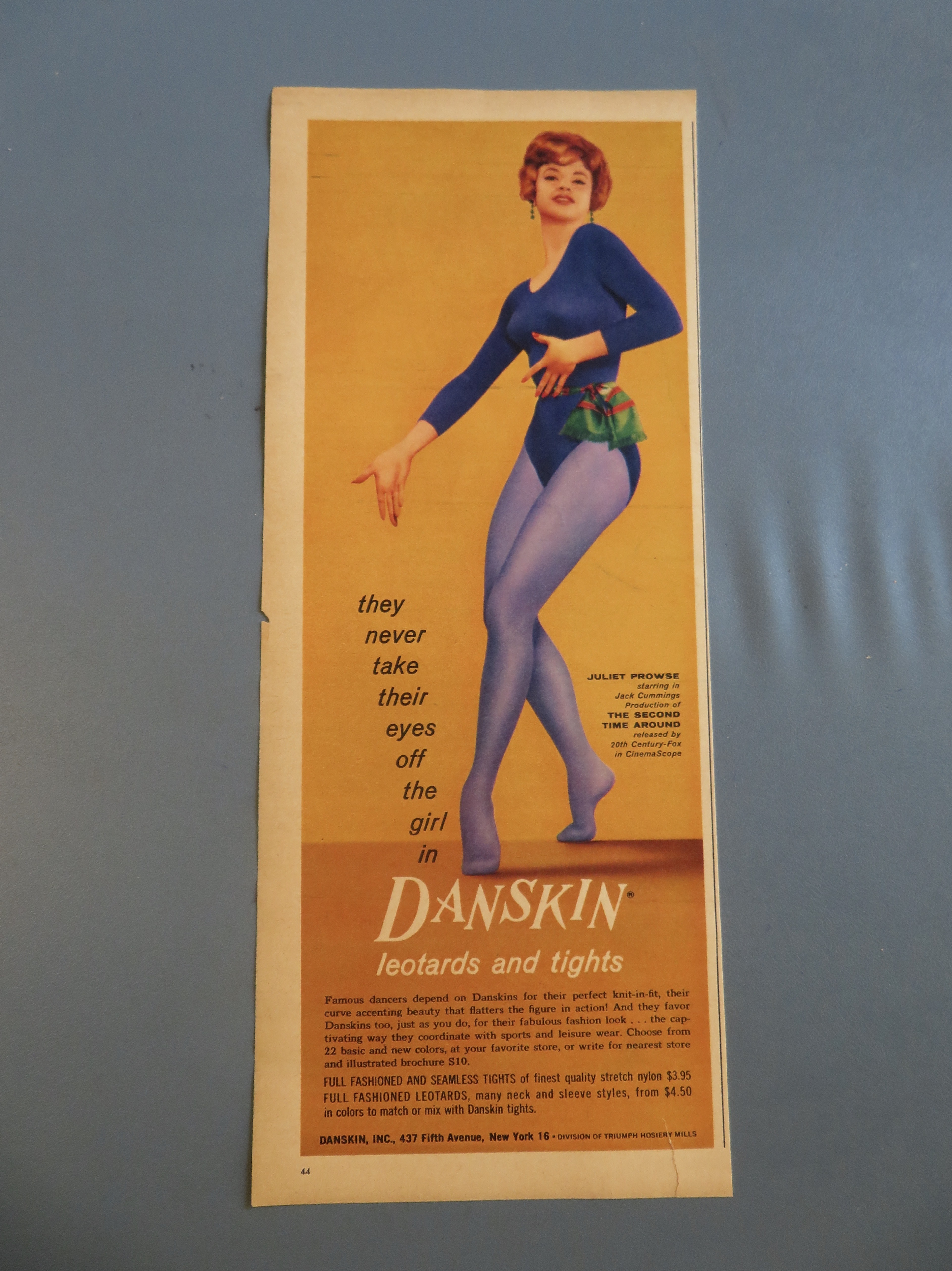 1961 Danskin Leotards & Tights with Juliet Drowse
