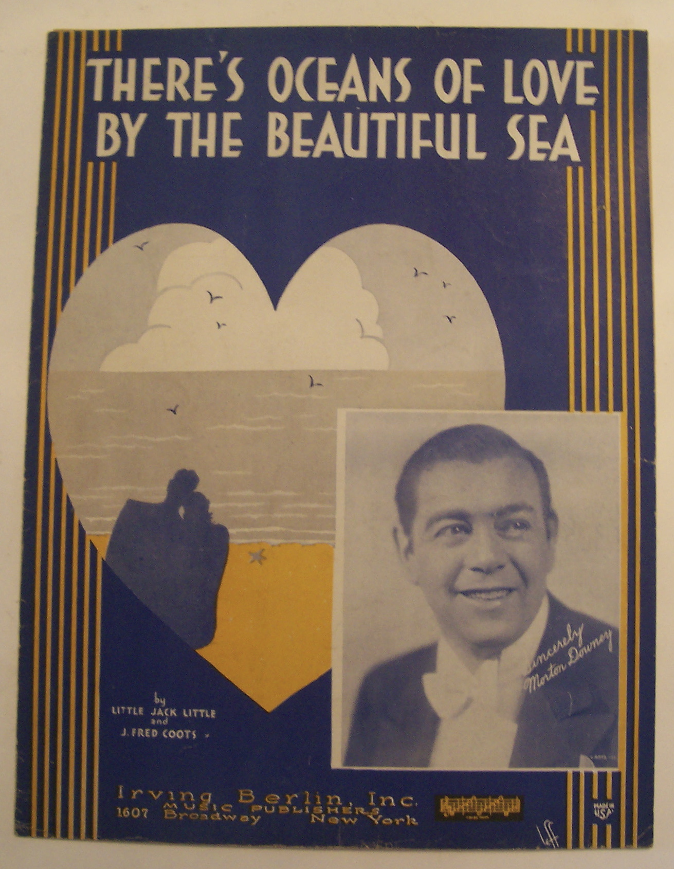 Sheet Music For 1932 There's Oceans Of Love