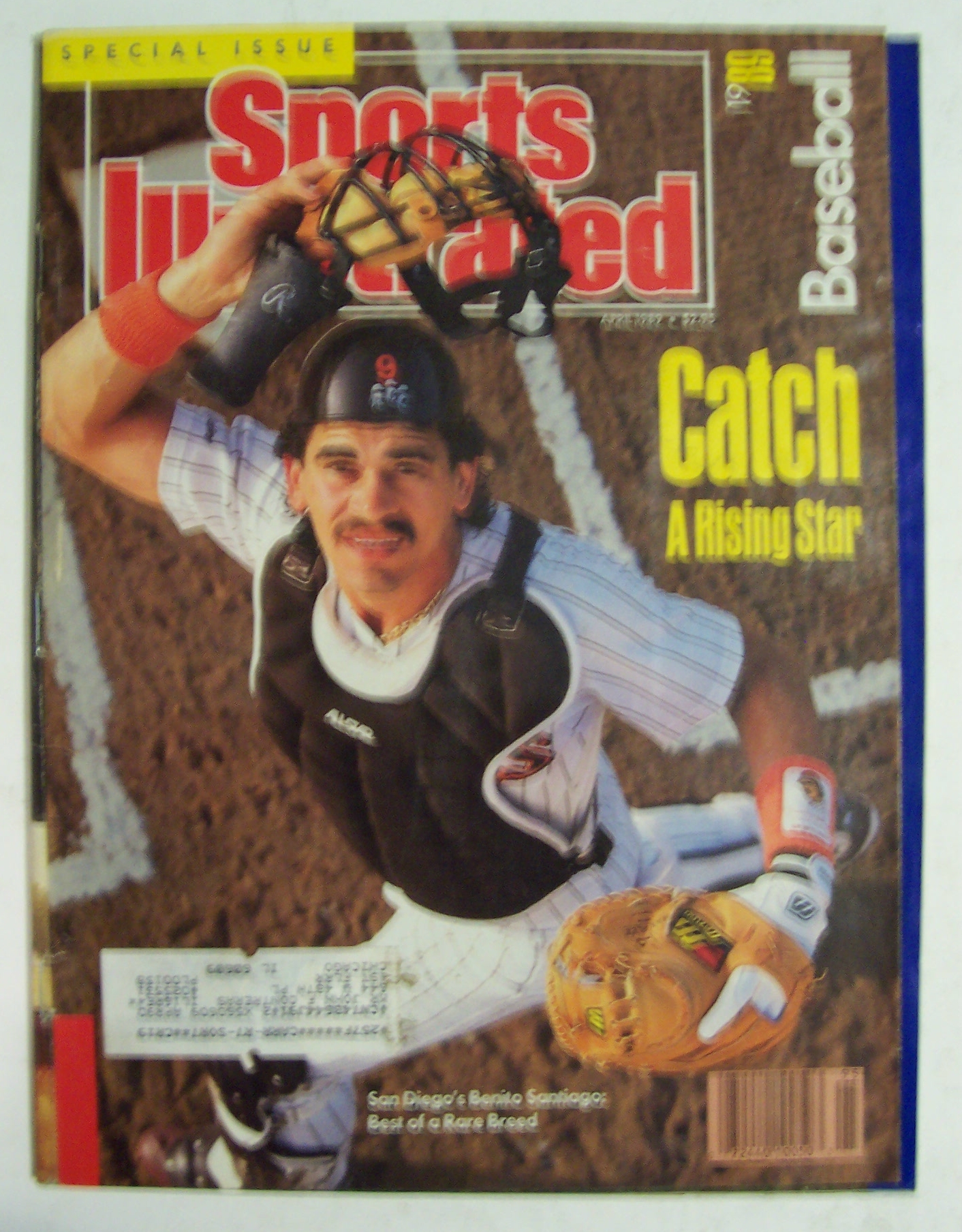 Sports Illustrated Magazine -April 1989- Baseball '89